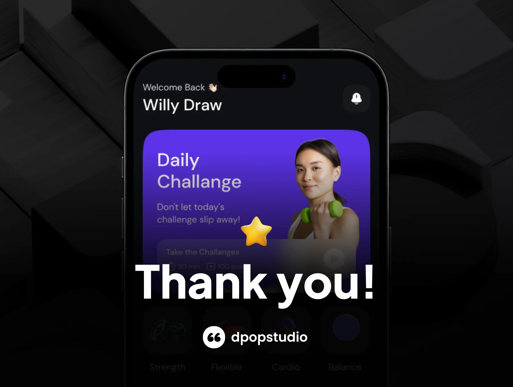 SuperFit - Workout & Fitness Mobile App UI Kit 8