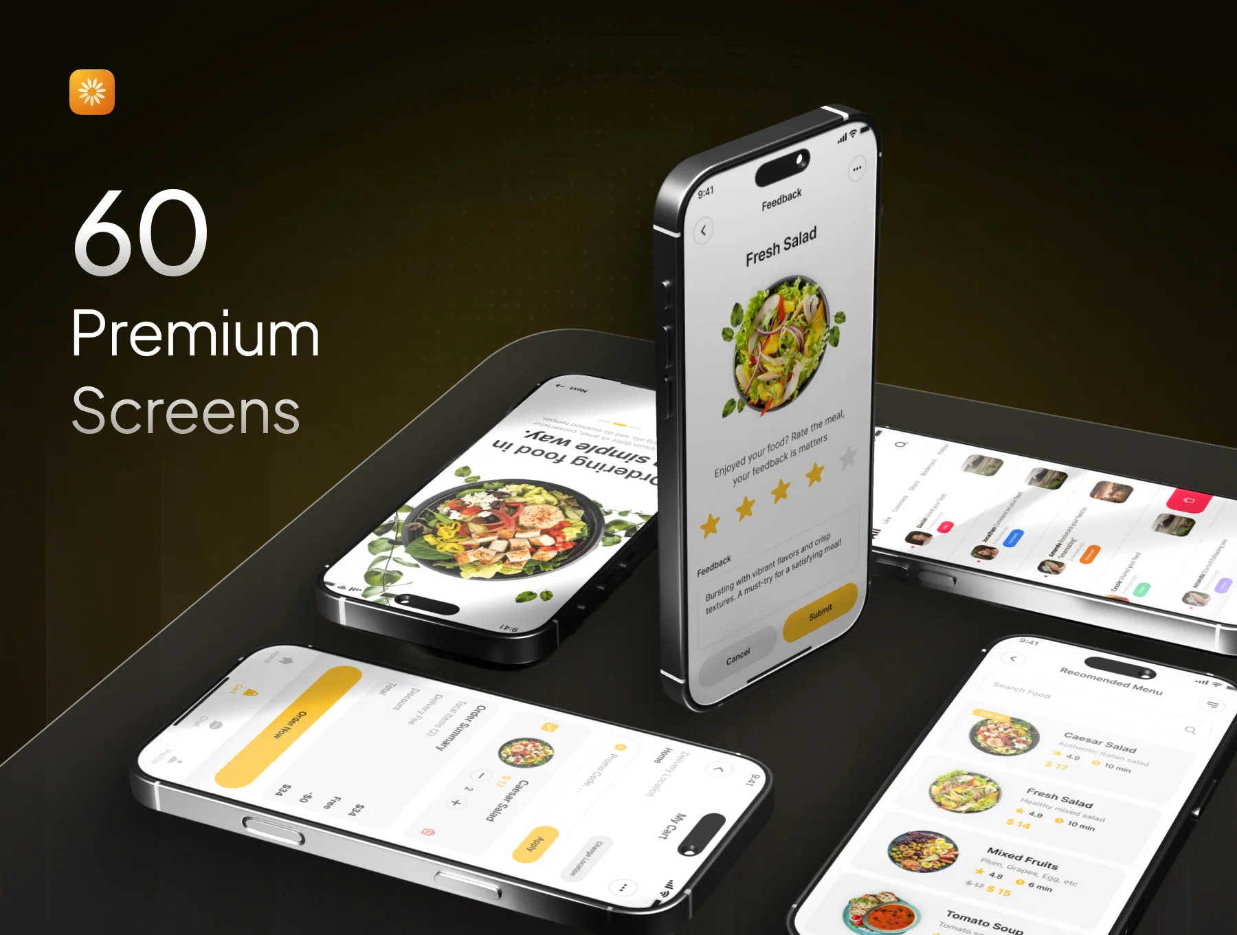 SuperFood - Food Delivery App UI Kit 2
