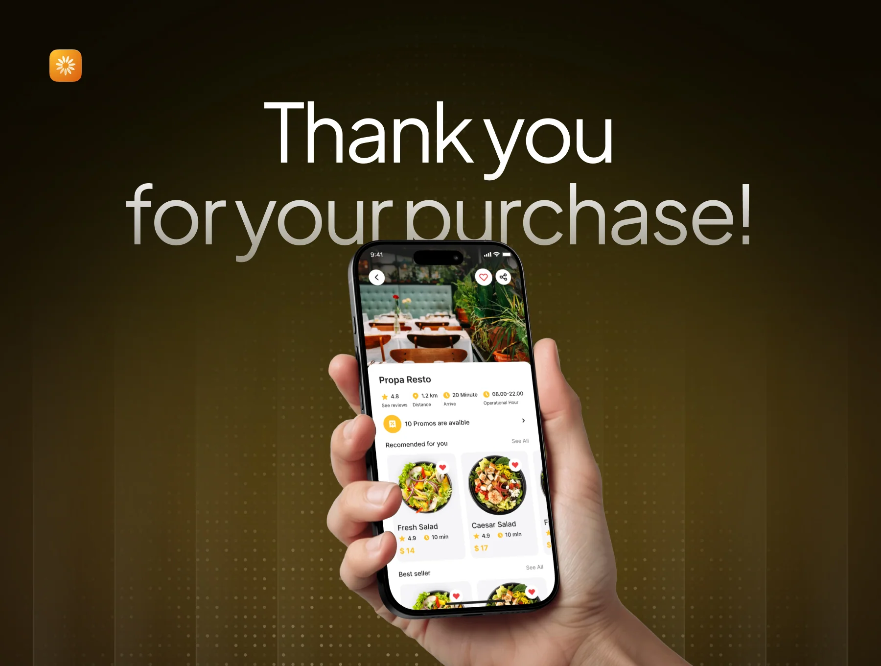 SuperFood - Food Delivery App UI Kit 6