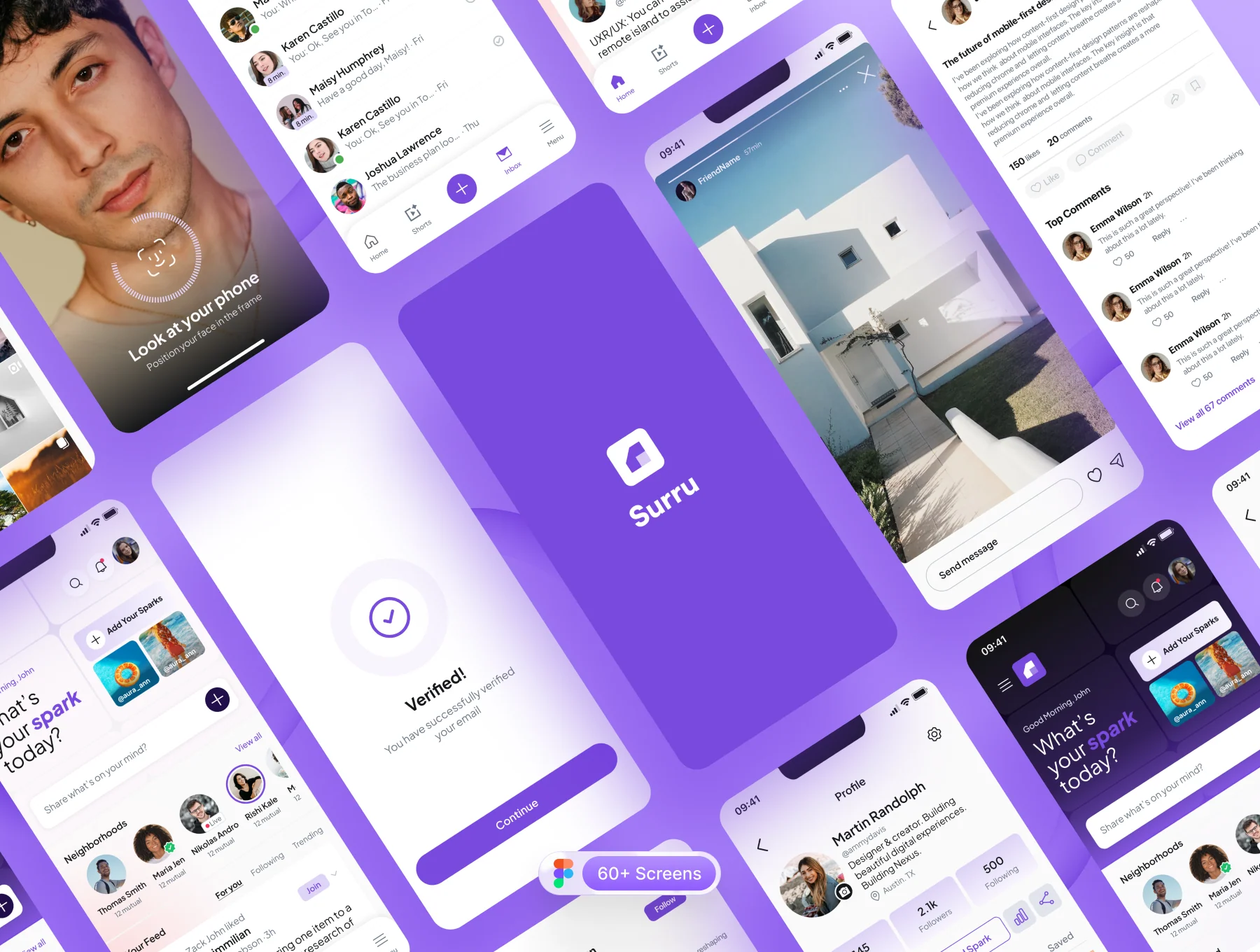 Surru — Next-Generation Social Media Platform UI/UX Design 3