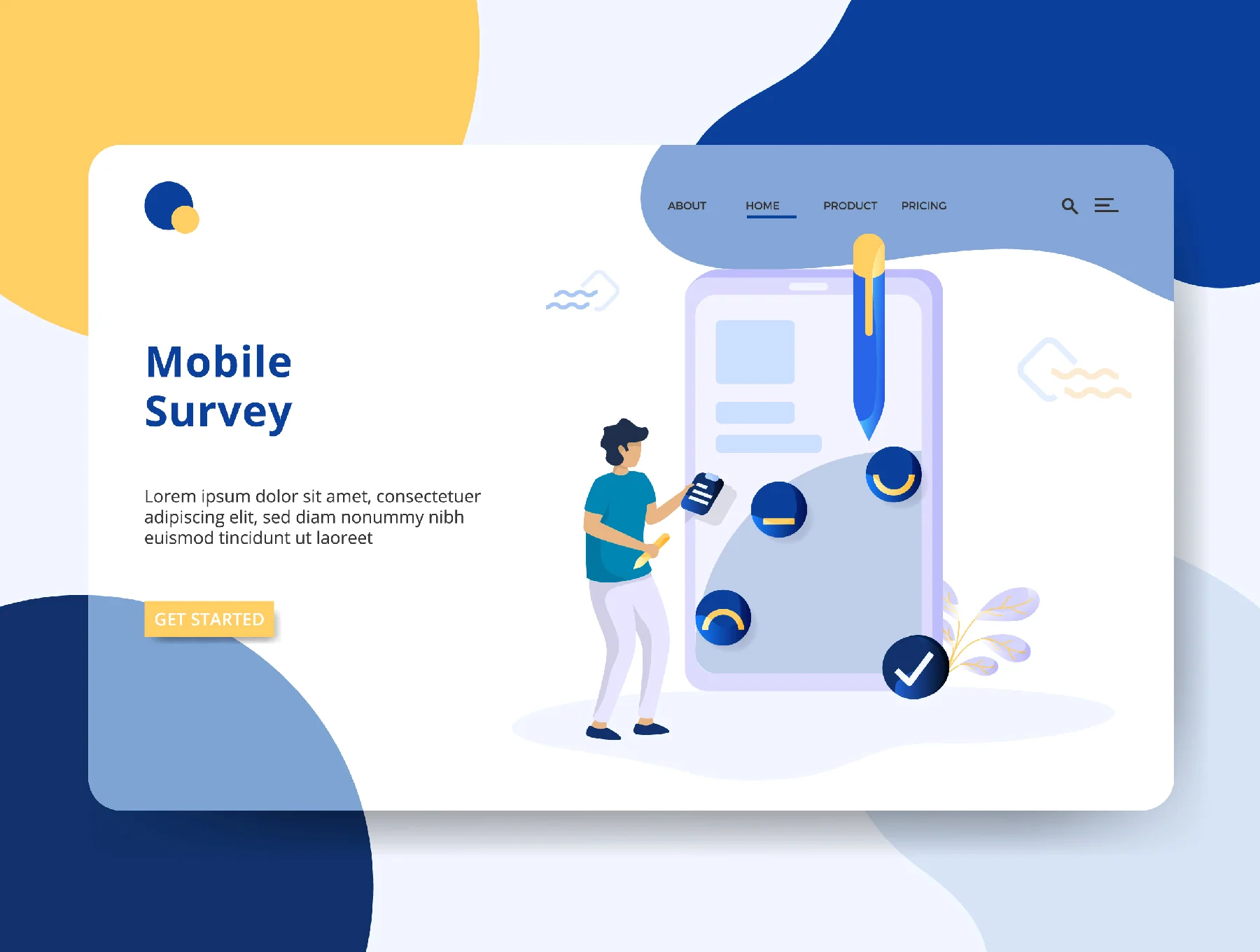 Survey set Illustration 4
