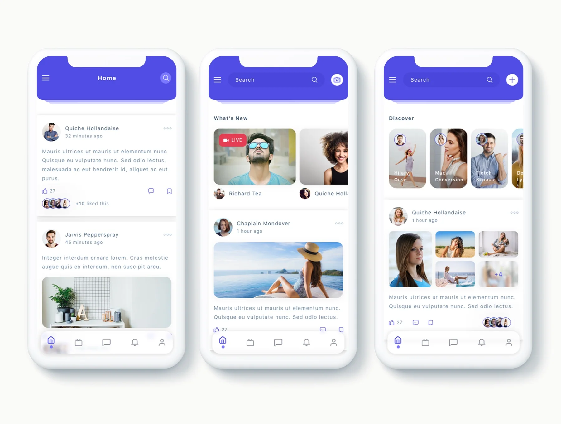 Susen - Social Network App UI Kit 4