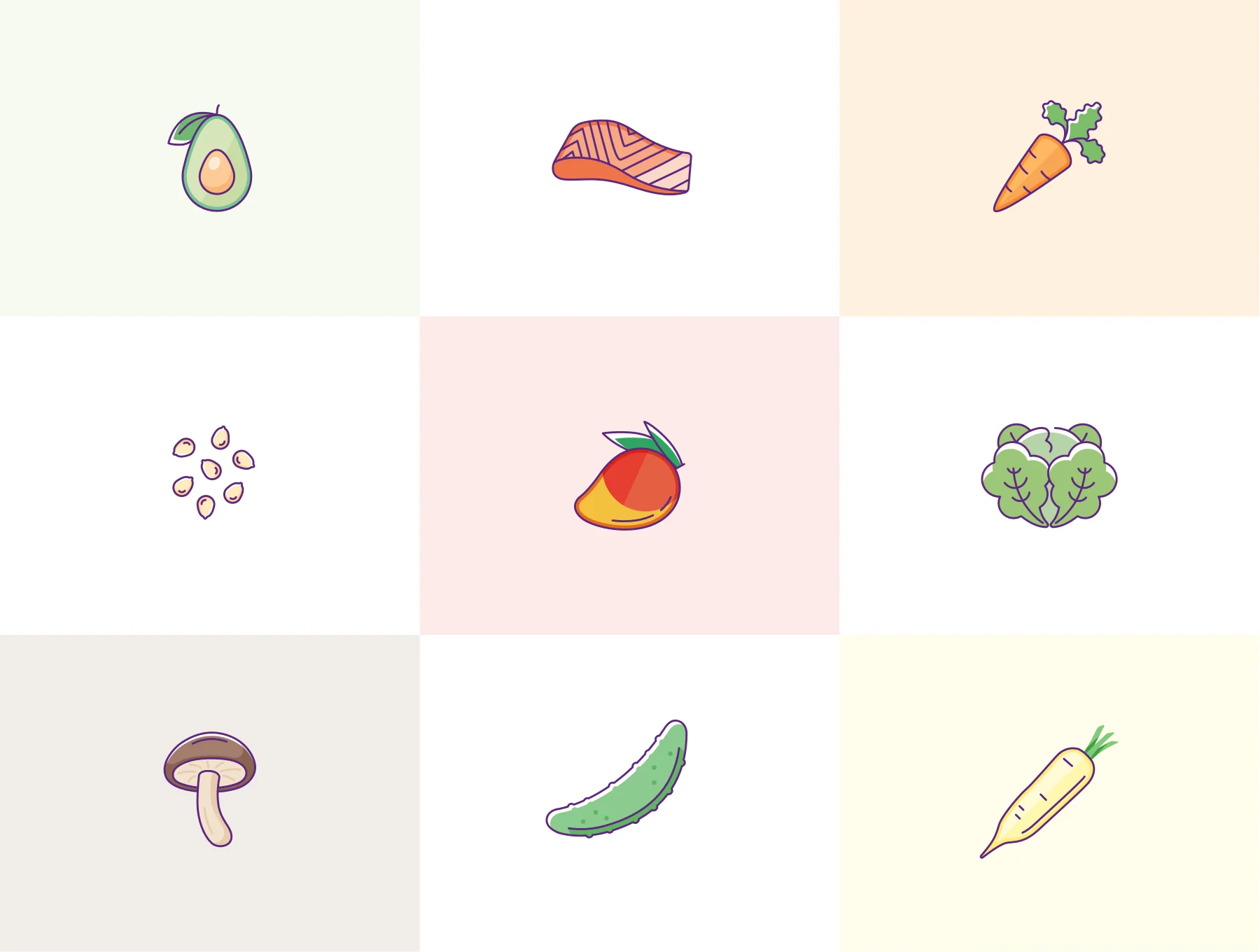 Sushi Icons 3