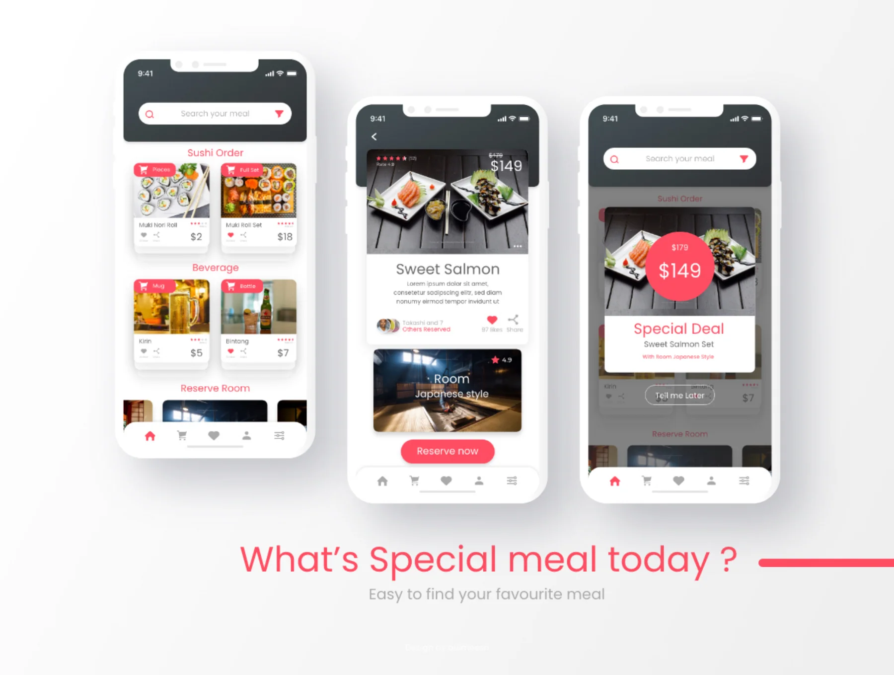 Sushi Restaurant for Mobile App 3