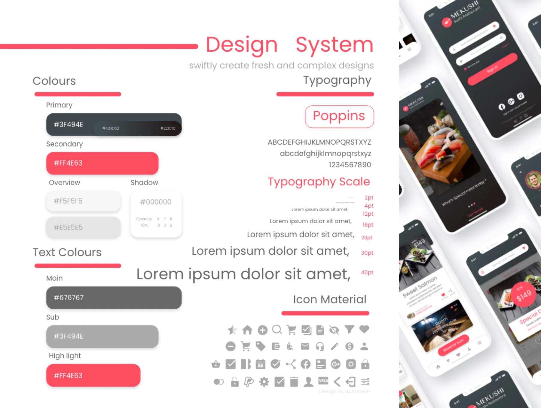Sushi Restaurant for Mobile App 5