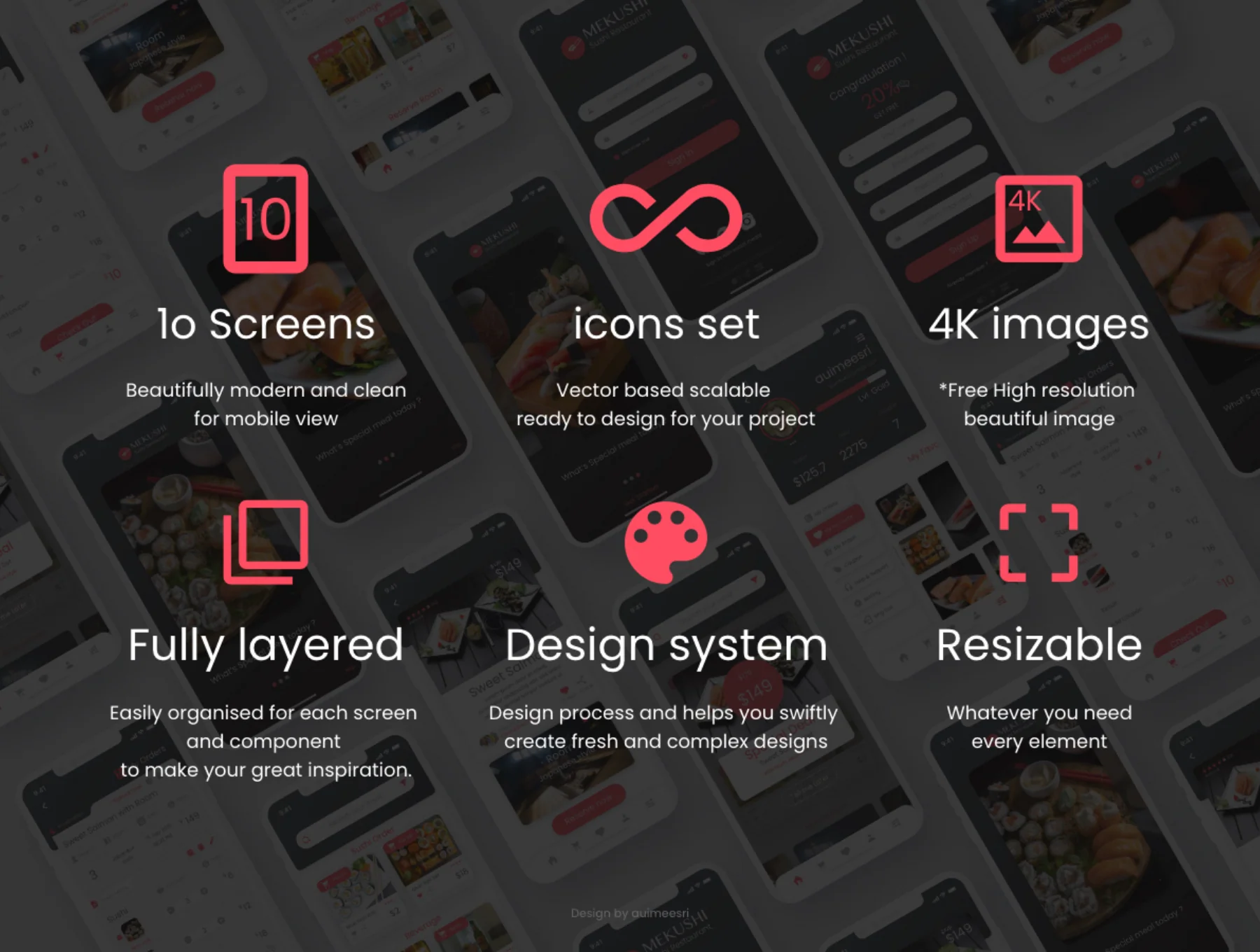 Sushi Restaurant for Mobile App 6