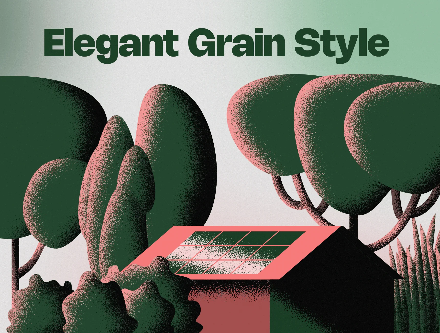 Sustainability Illustration Pack - Figma Minimal Grain Style 2