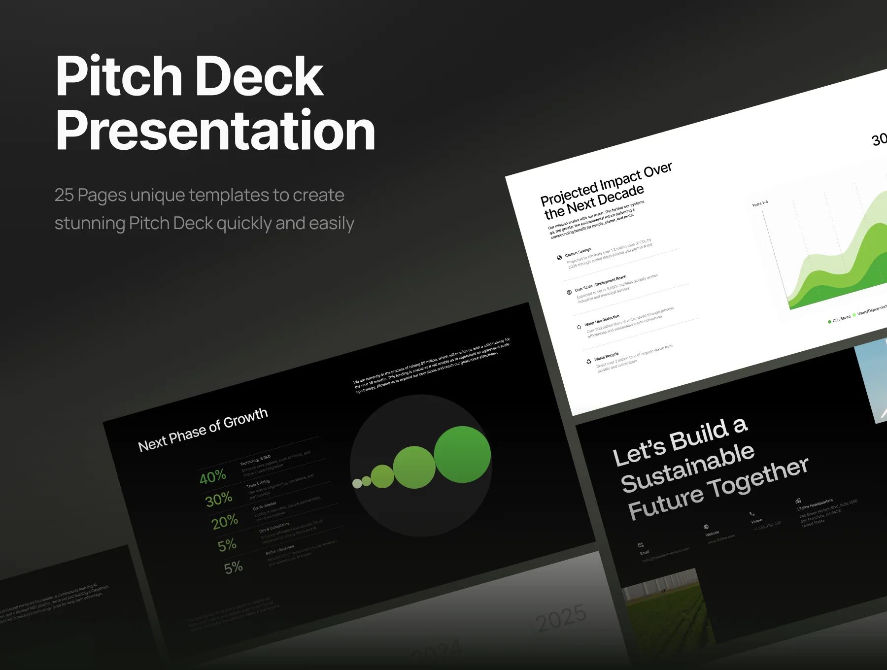 Sustainable Energy Pitch Deck - Lifeline 2