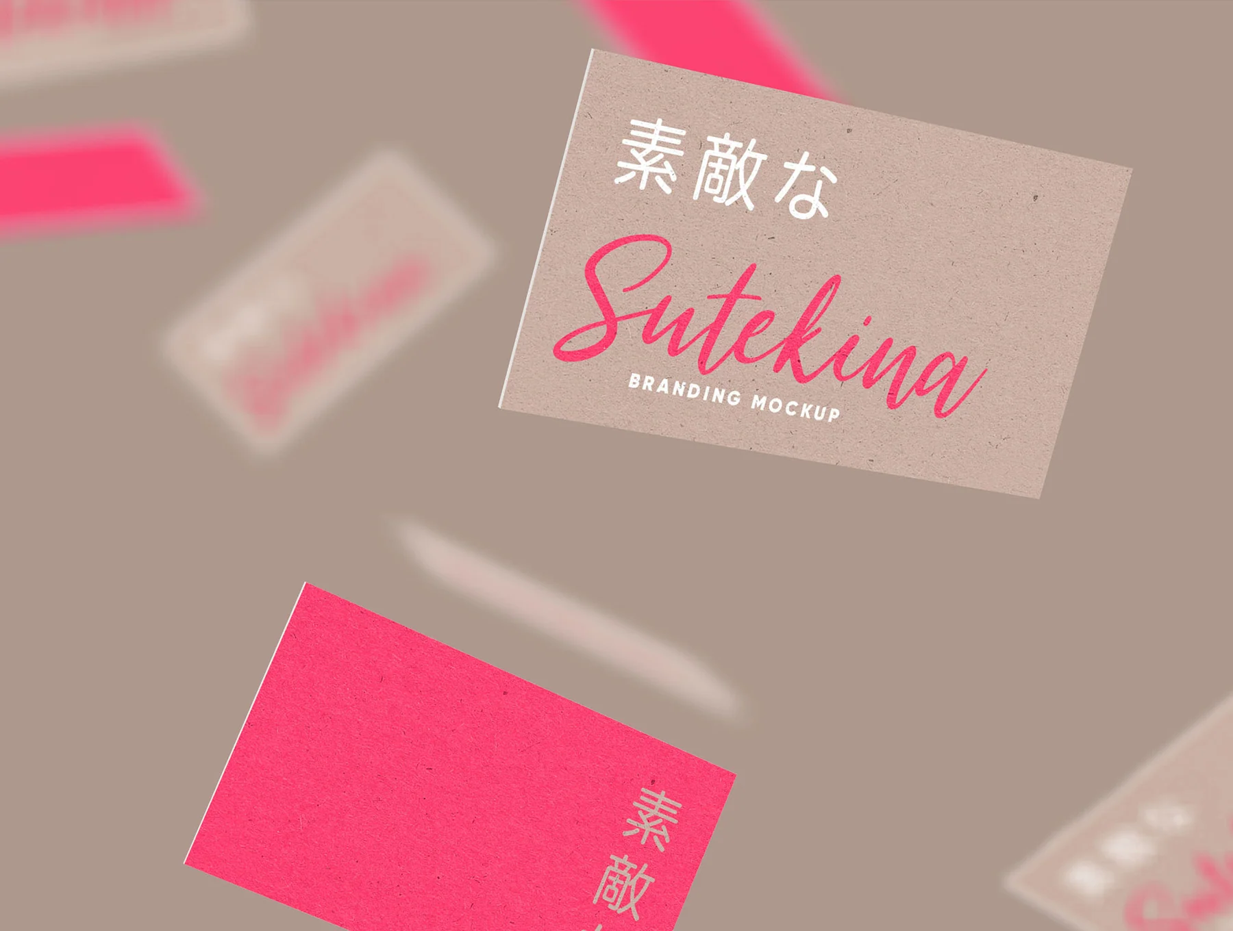 Sutekina Stationery Mockup 8