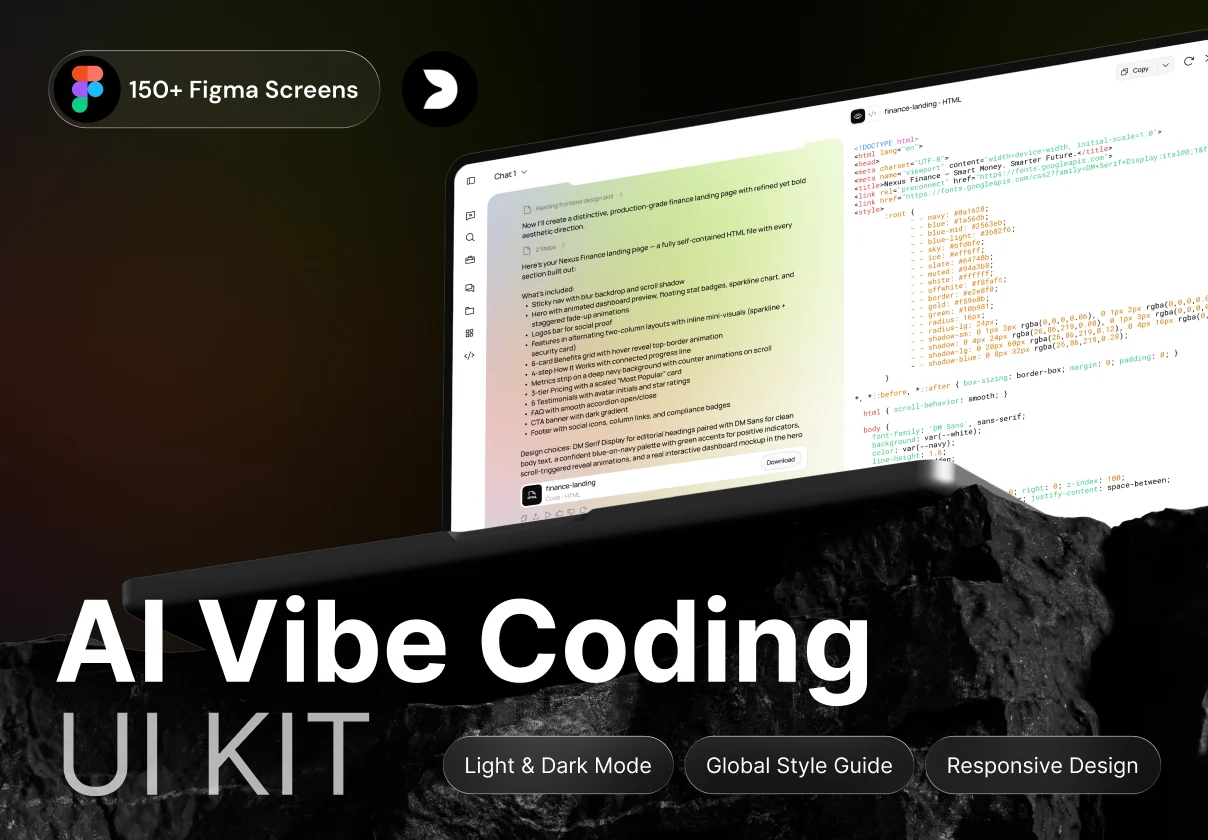 Suyou – AI Vibe Coding App UI Kit