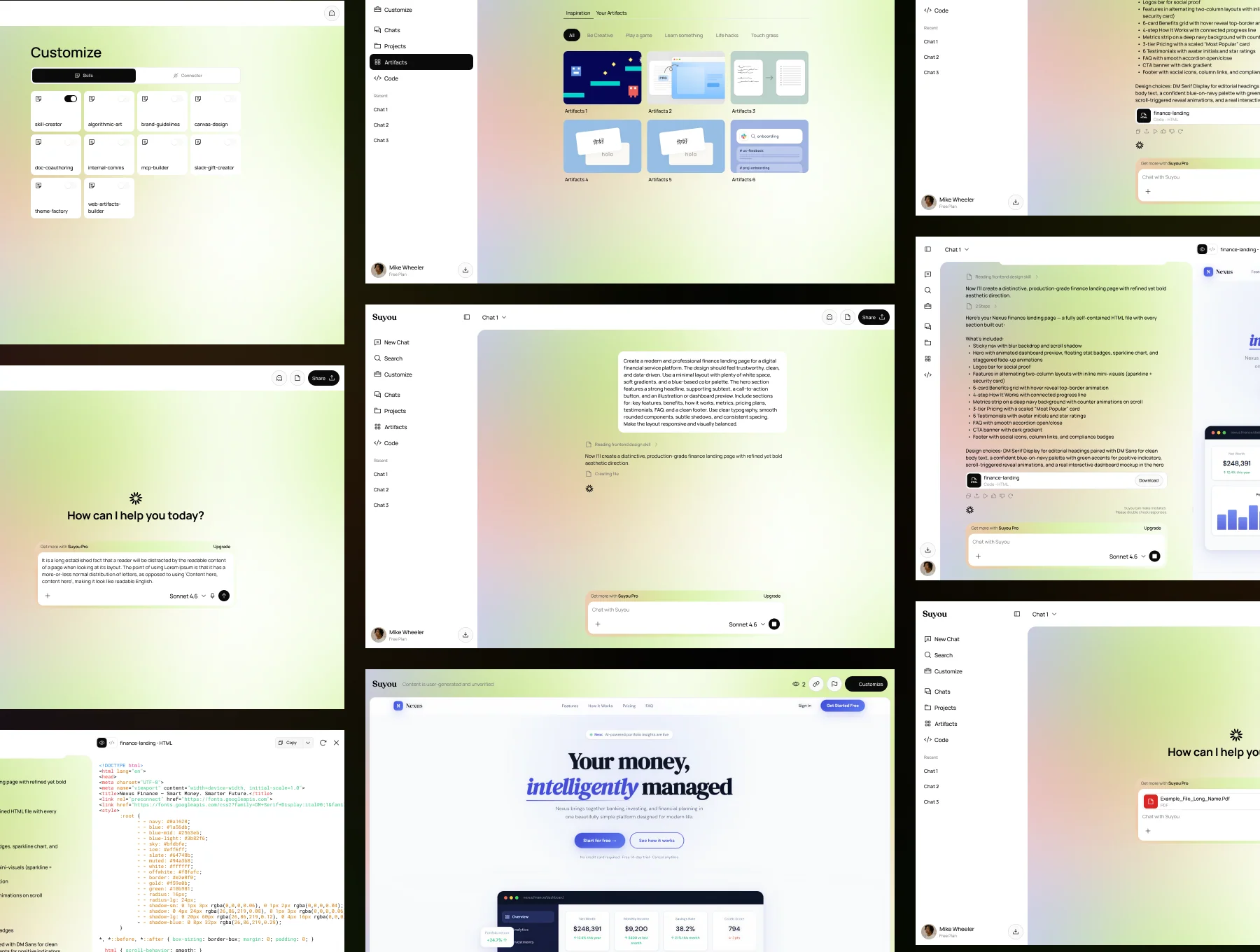 Suyou – AI Vibe Coding App UI Kit 2