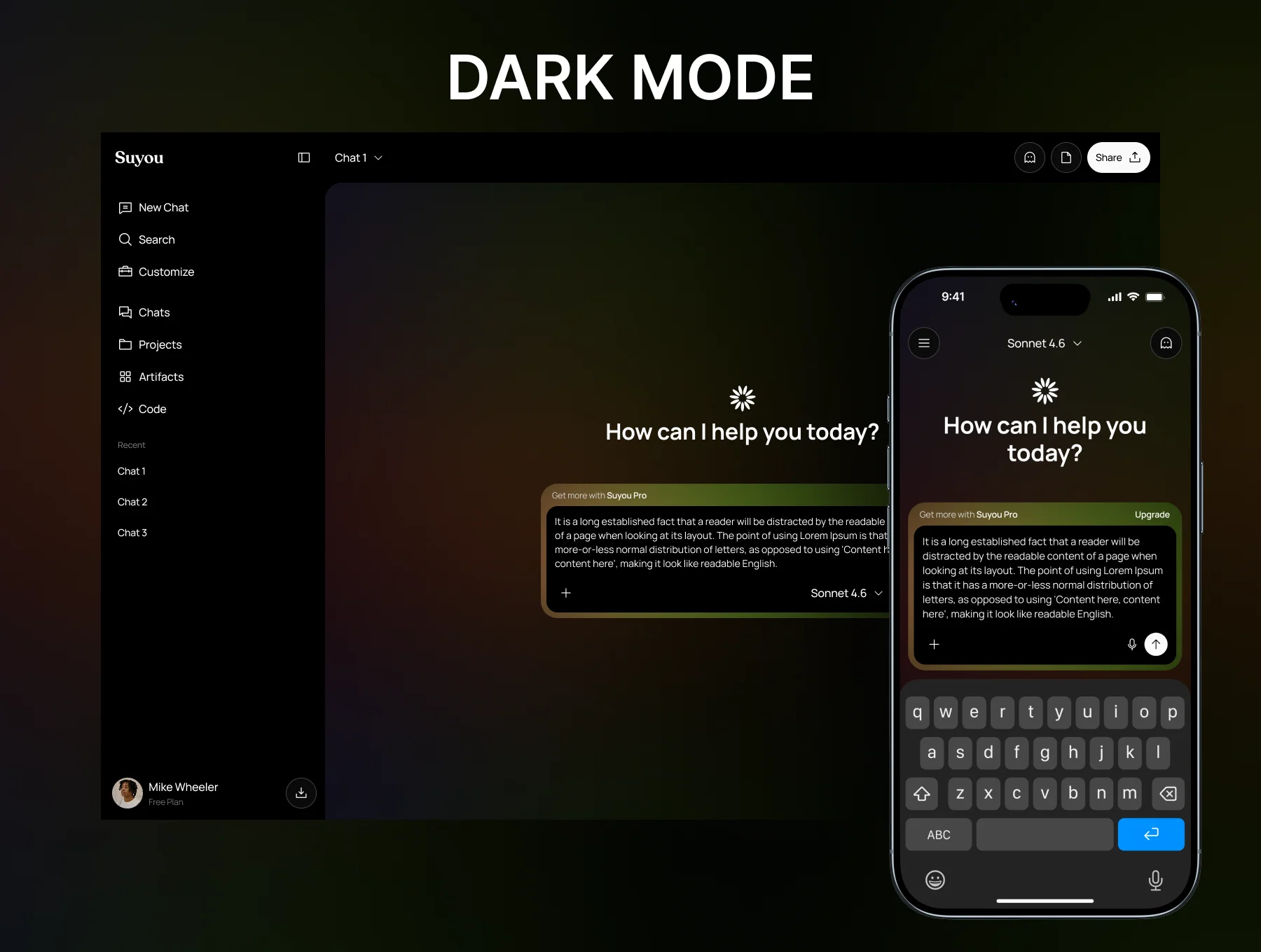 Suyou – AI Vibe Coding App UI Kit 5