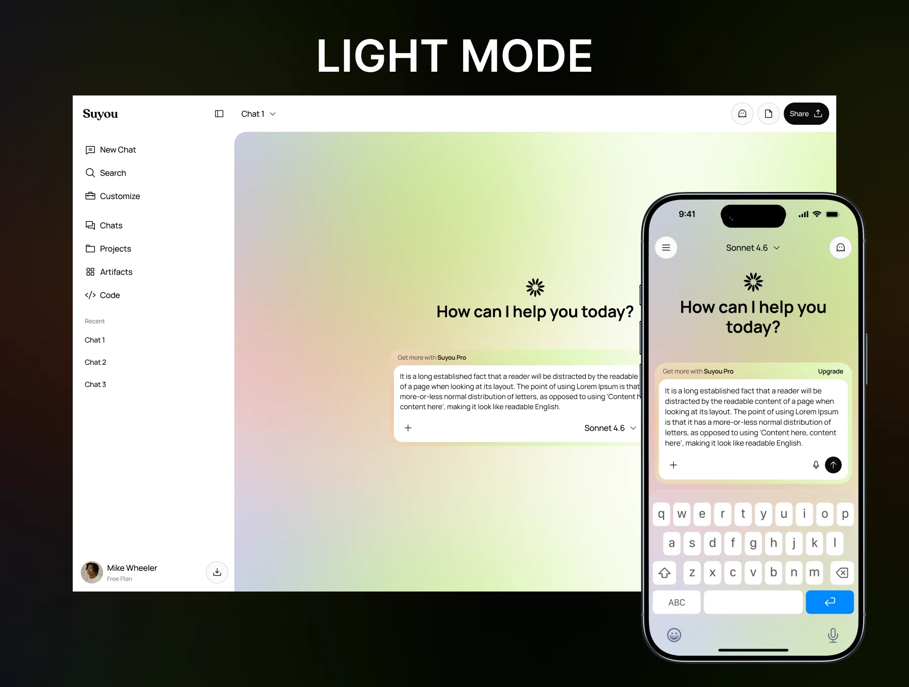 Suyou – AI Vibe Coding App UI Kit 6