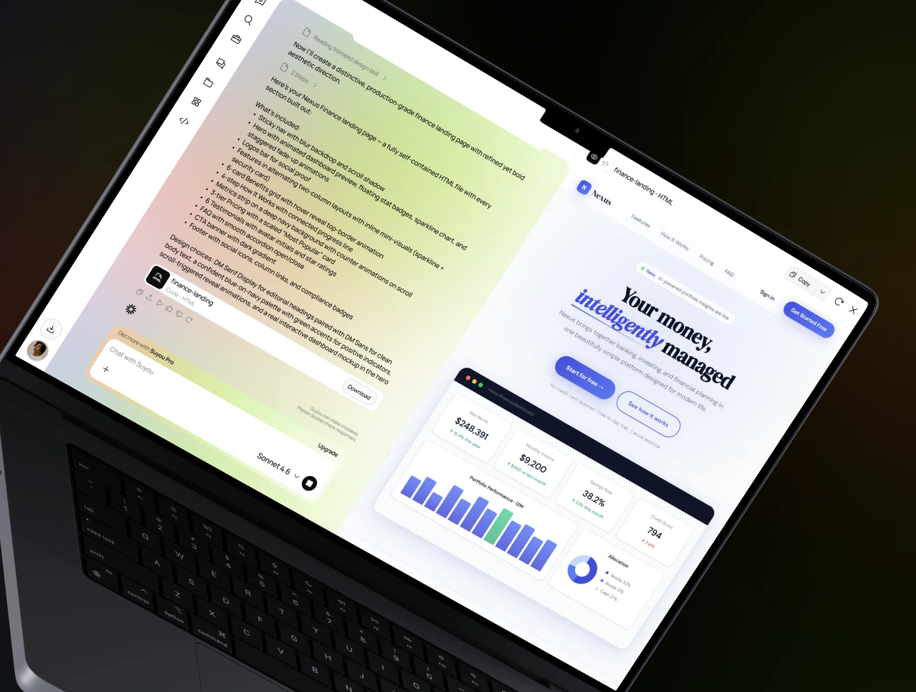 Suyou – AI Vibe Coding App UI Kit 7