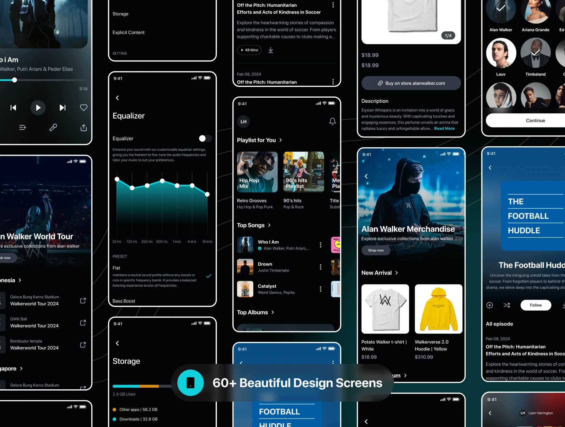 SWARA: Music & Podcast Streaming App Template 3