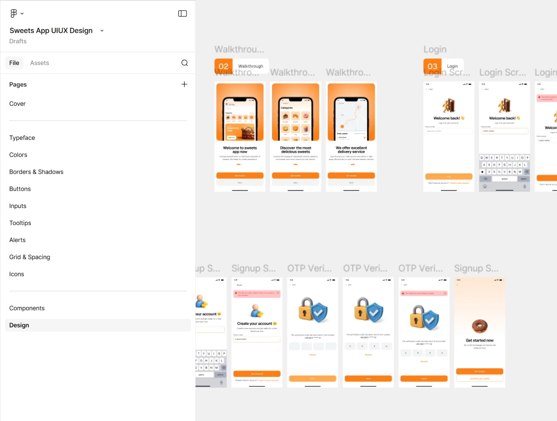 Sweets - Online Sweets Delivery App UI Kit 3