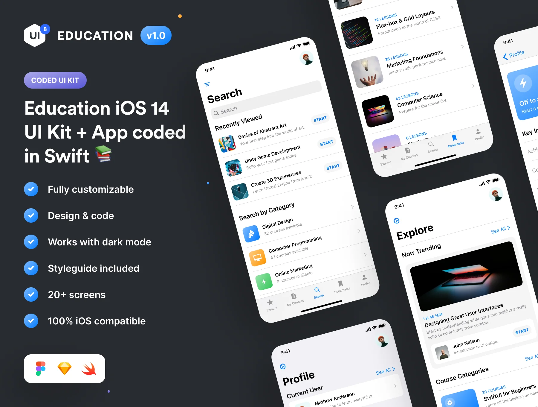 Swift Education: iOS 14 App Kit