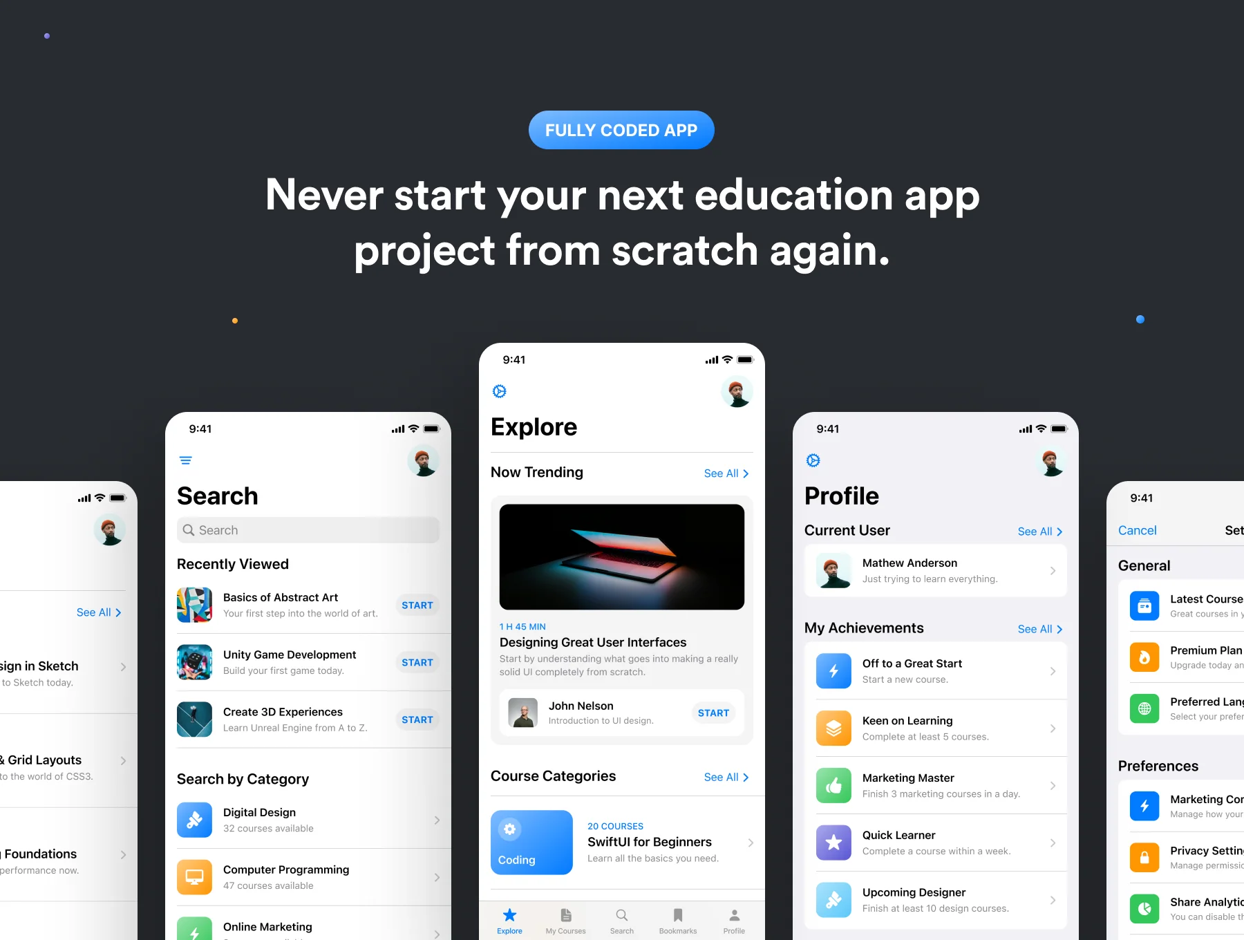 Swift Education: iOS 14 App Kit 6