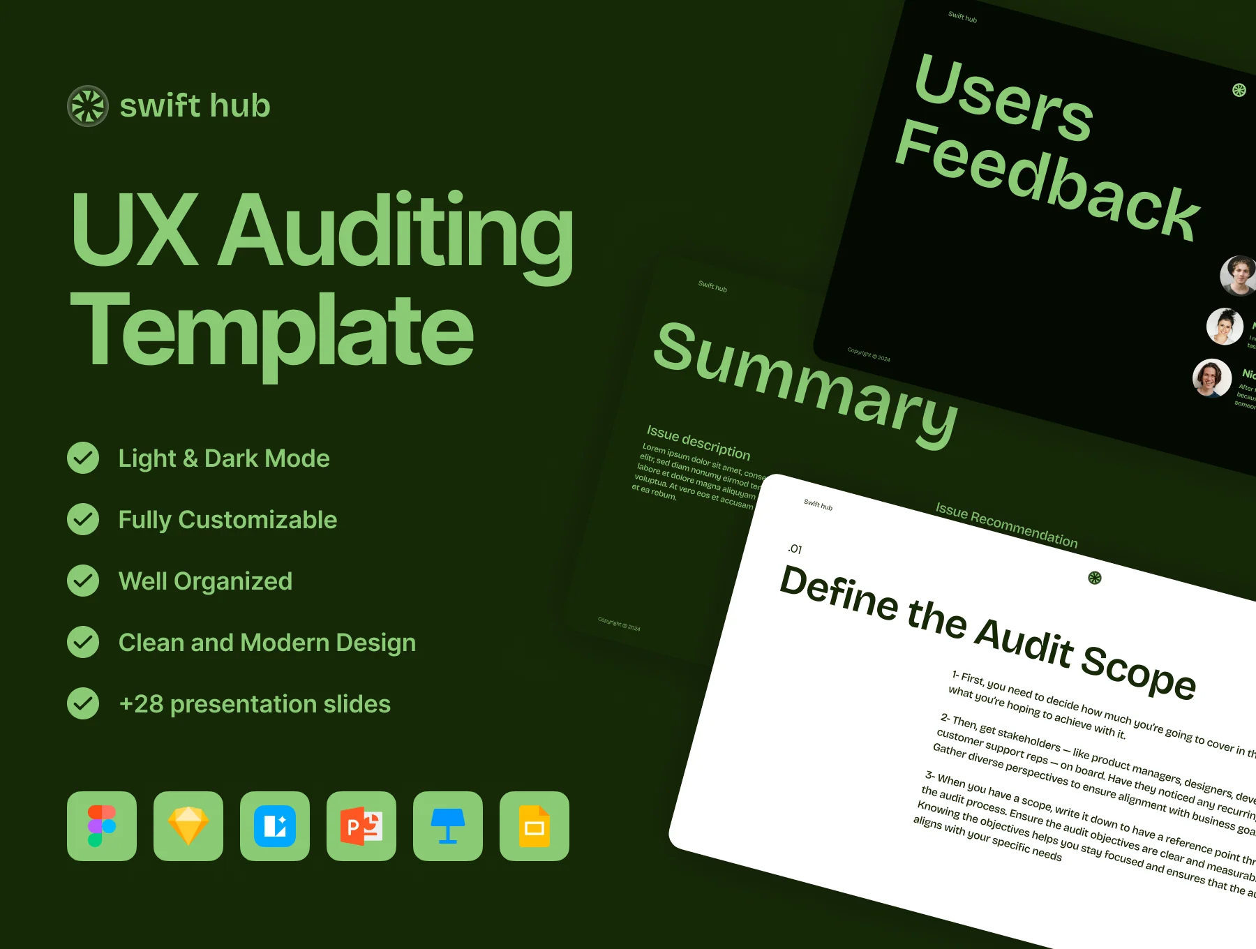 UX Auditing Template