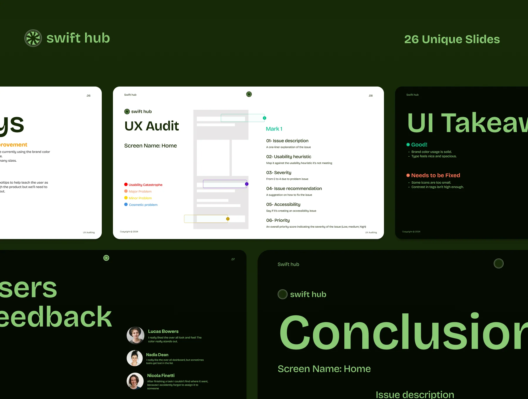 UX Auditing Template 3