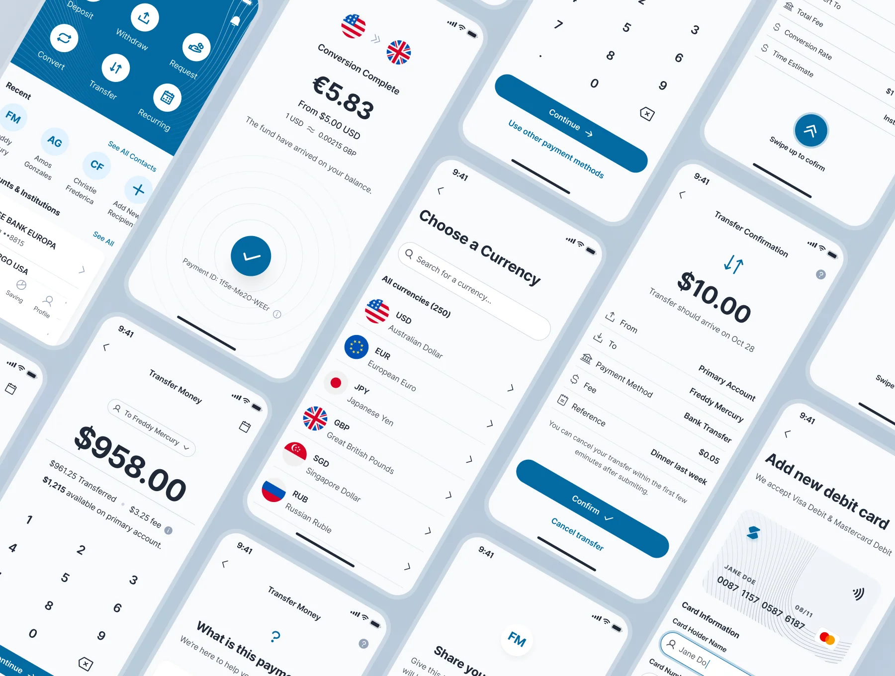 swiftbank: AI Digital Banking & Payments App UI Kit 4