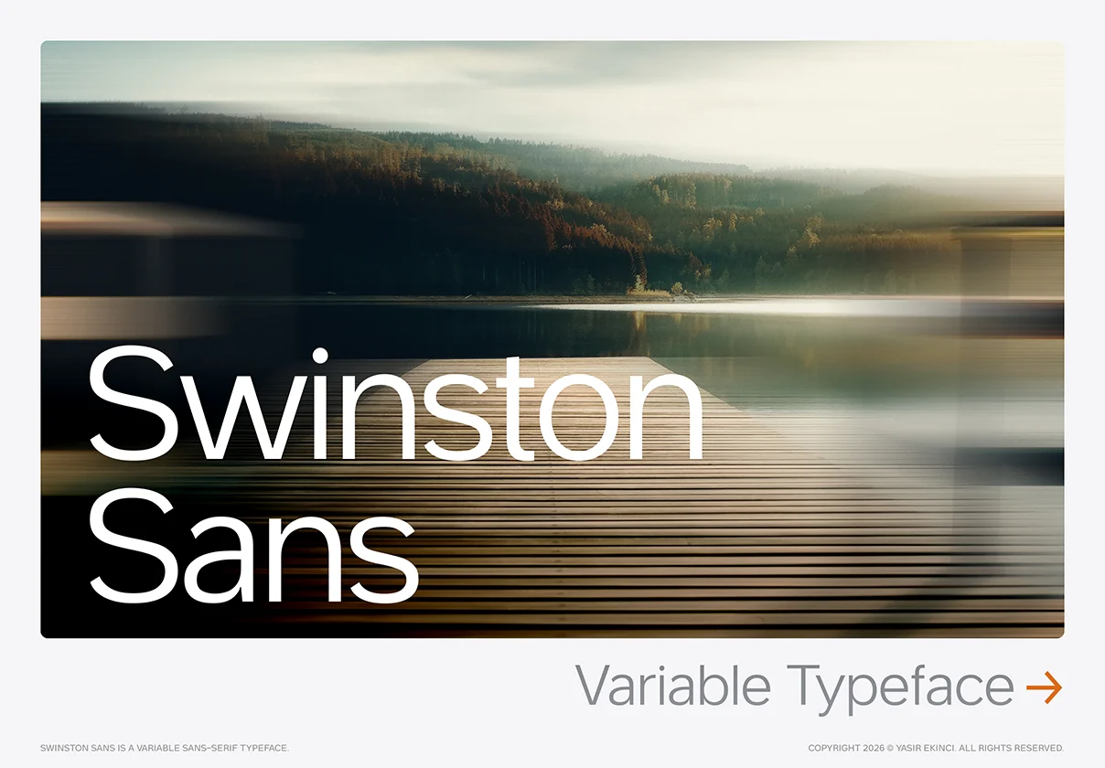 Swinston Sans Variable Typeface