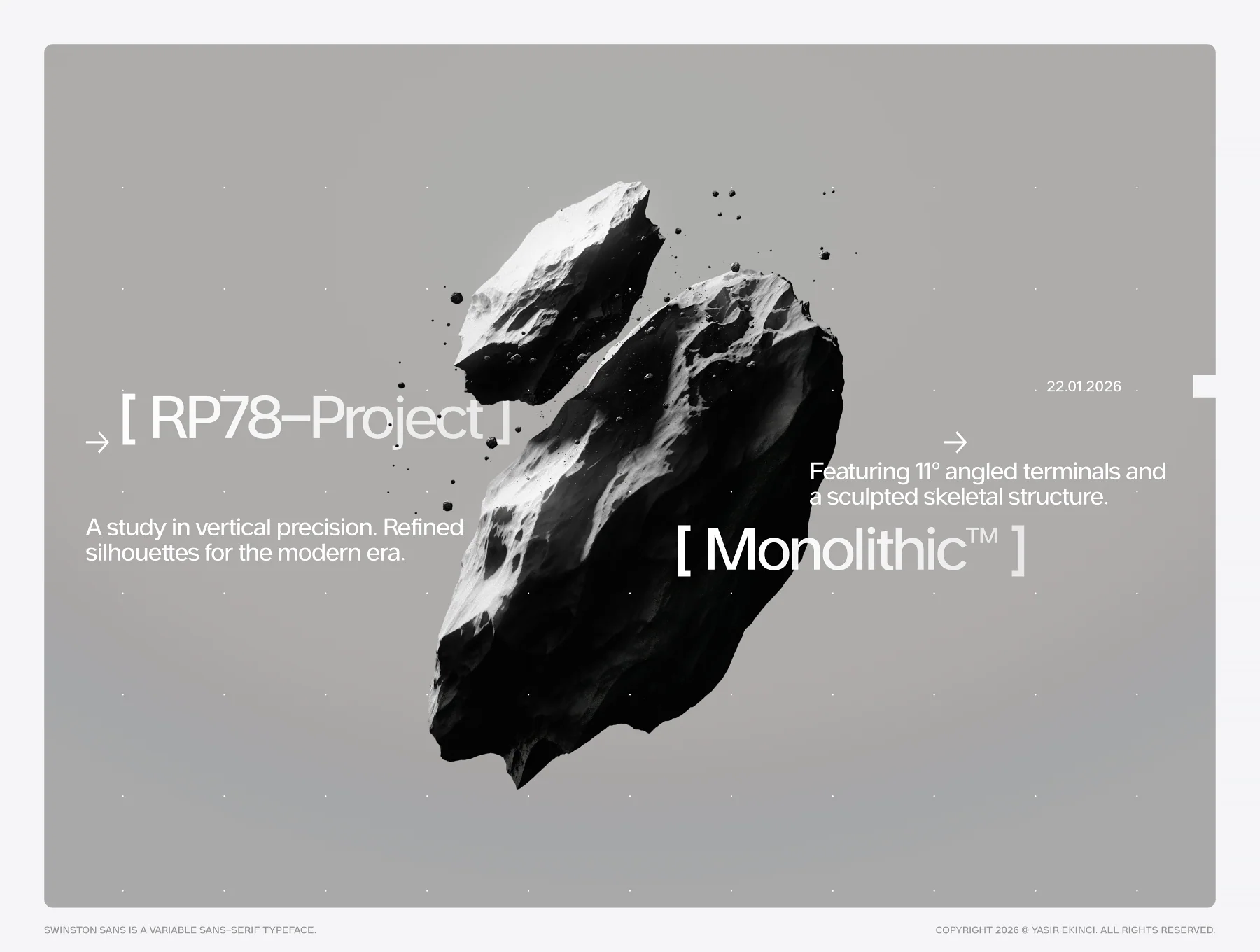 Swinston Sans Variable Typeface 11