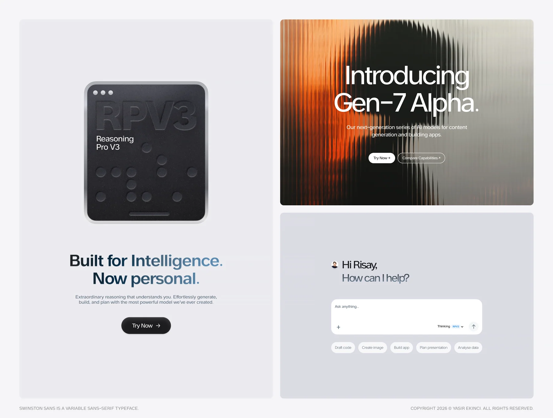 Swinston Sans Variable Typeface 12