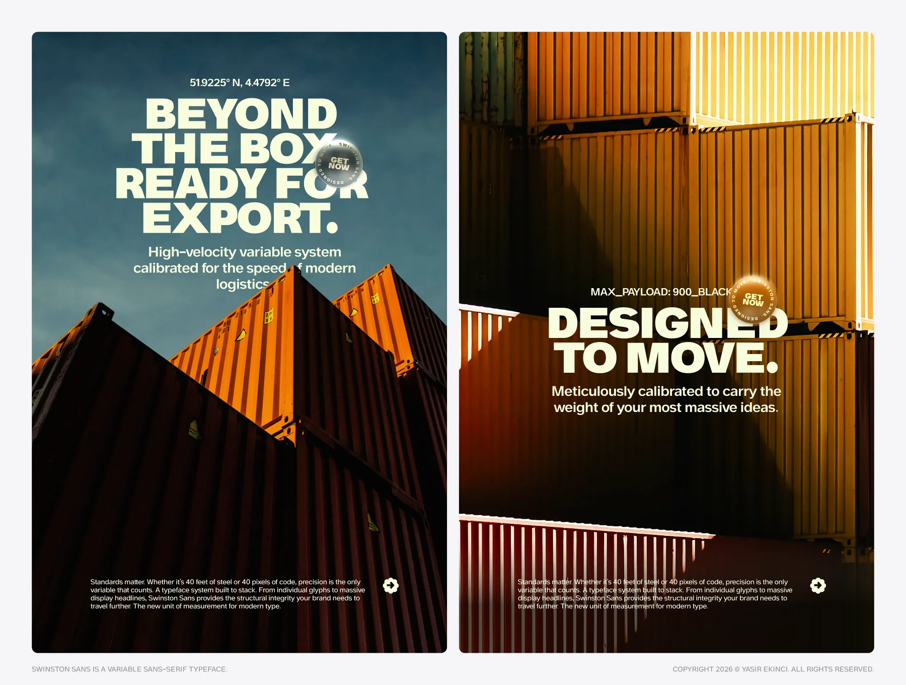 Swinston Sans Variable Typeface 14