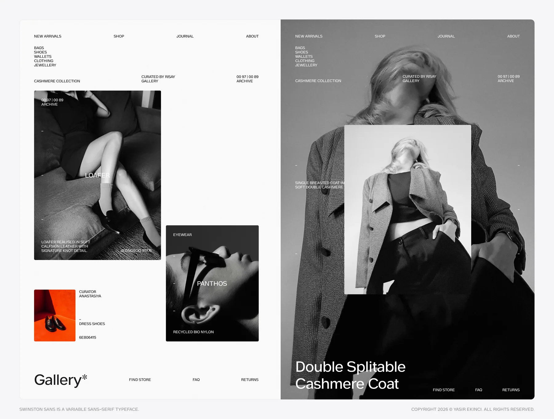 Swinston Sans Variable Typeface 16