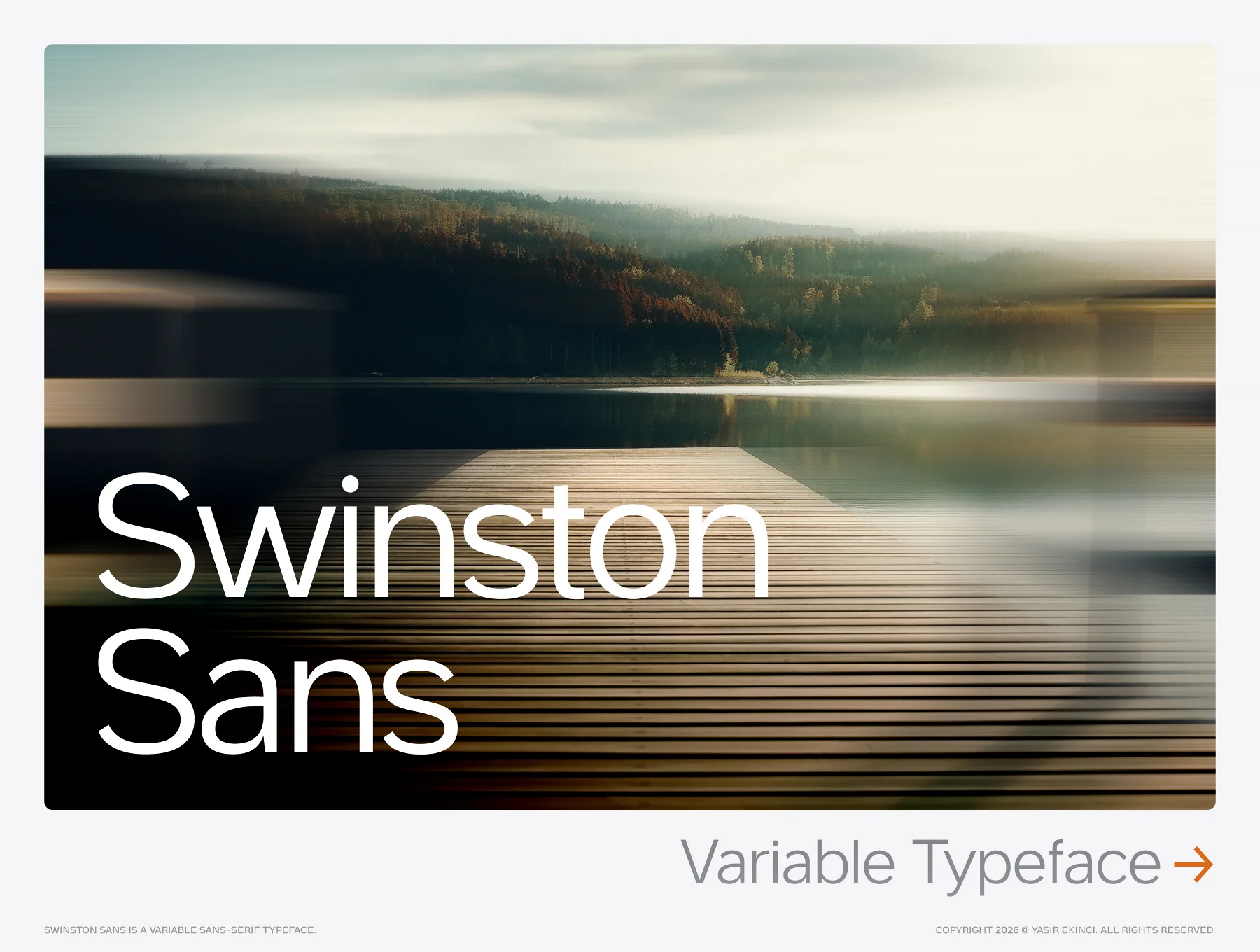 Swinston Sans Variable Typeface