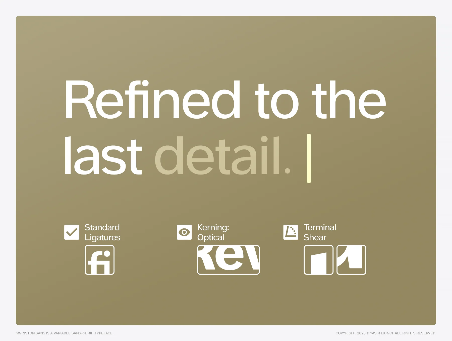 Swinston Sans Variable Typeface 4