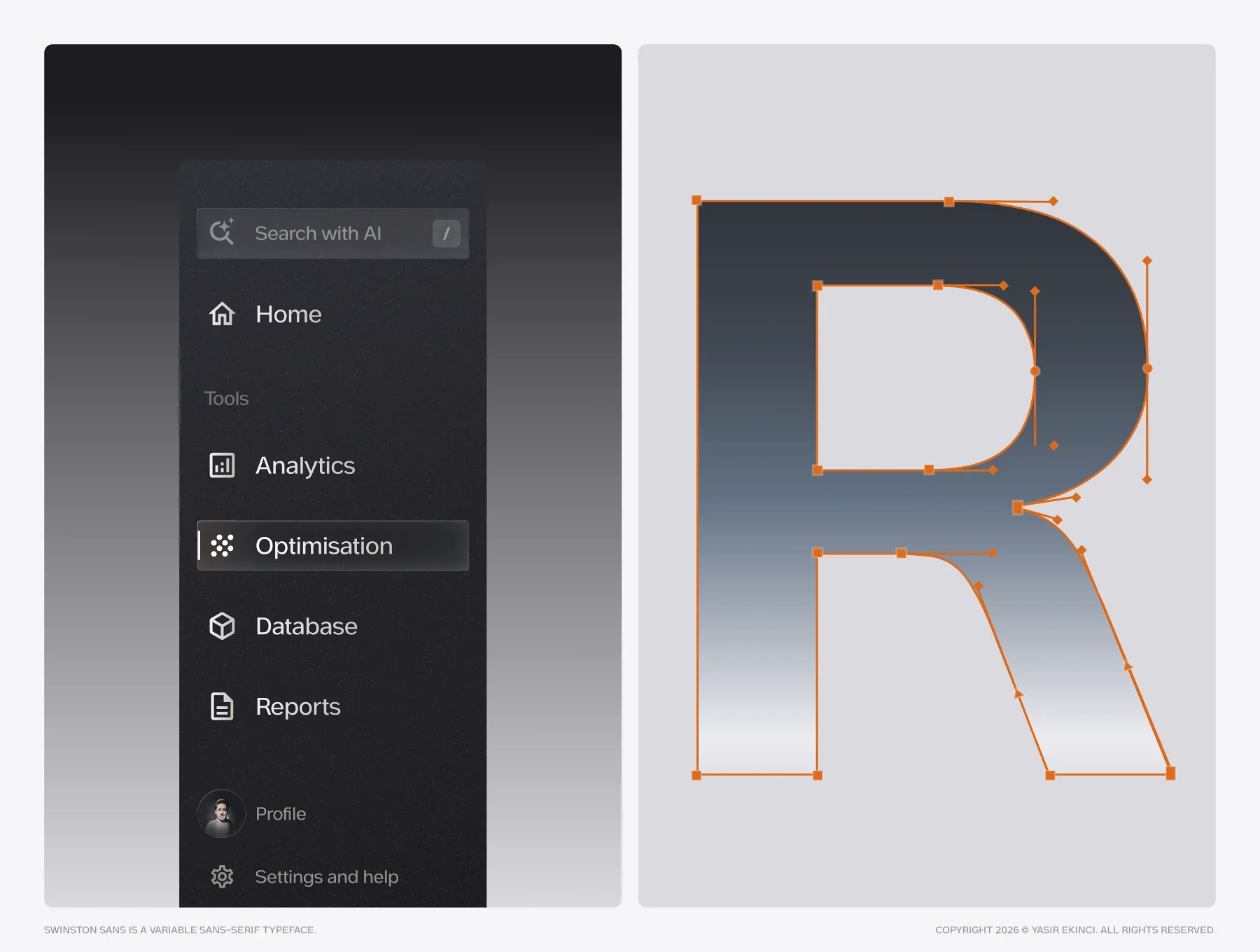 Swinston Sans Variable Typeface 7