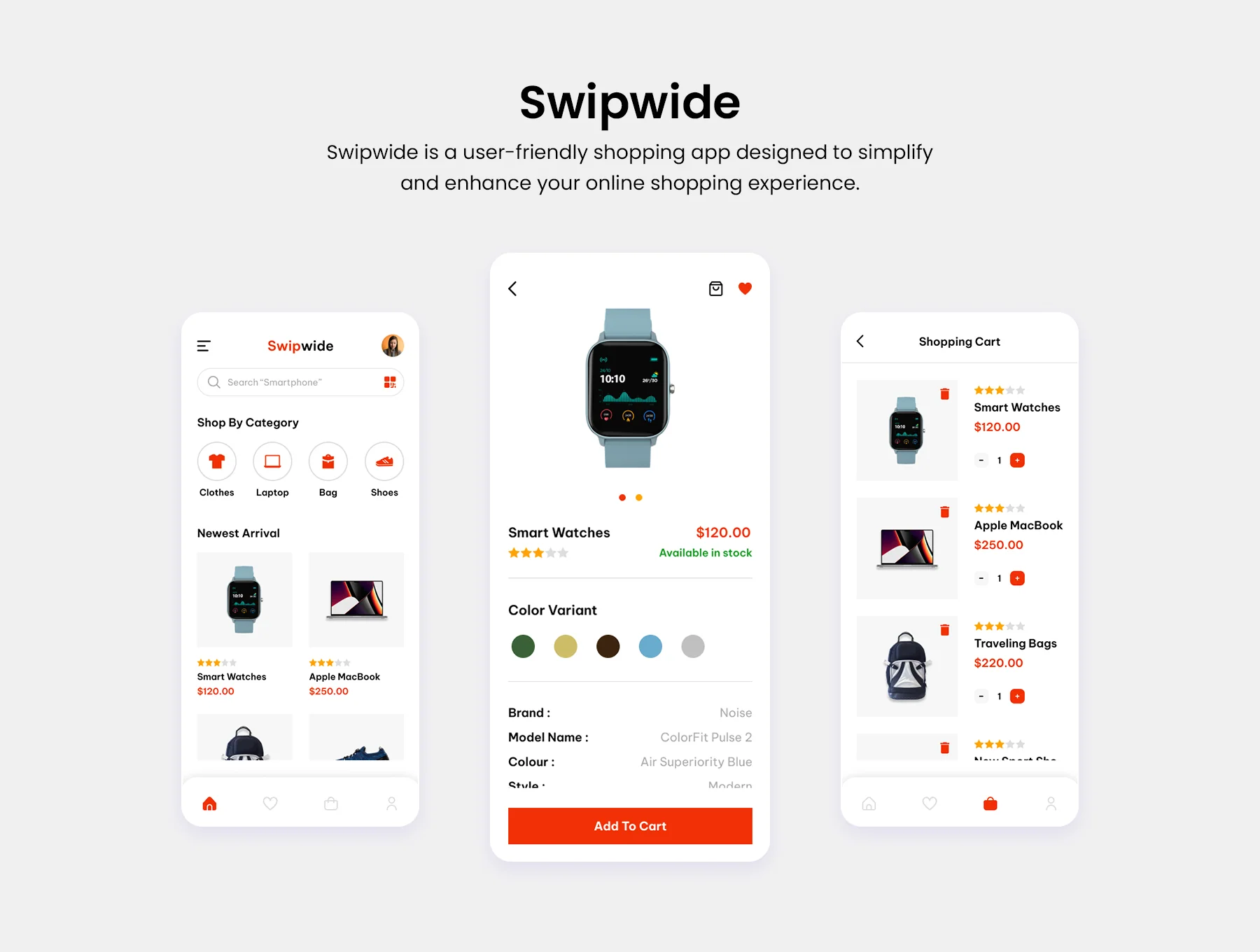 Swipwide eCommerce App Figma UI Kit 5