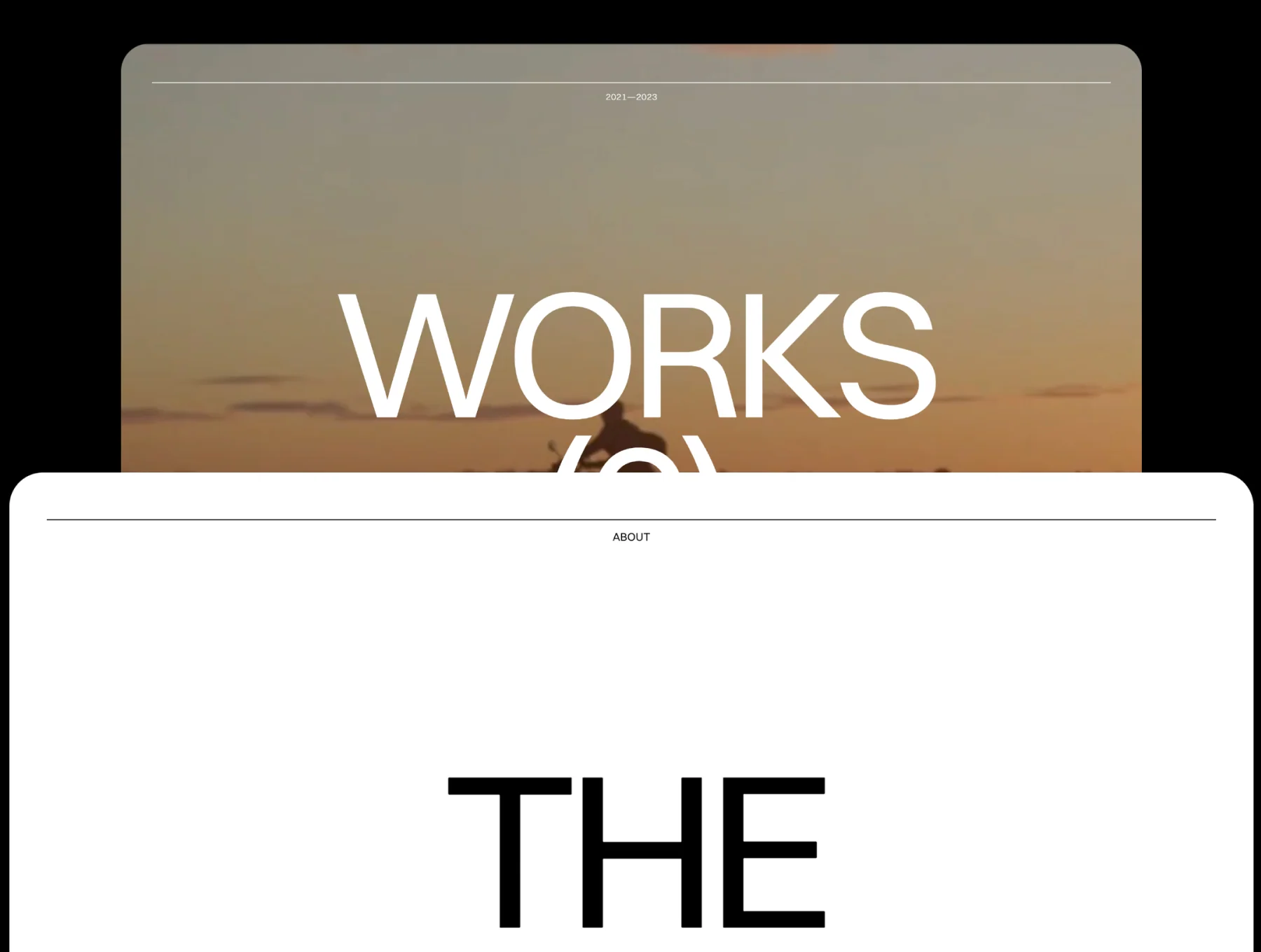 Swiss Minimal – Framer Portfolio Template 3