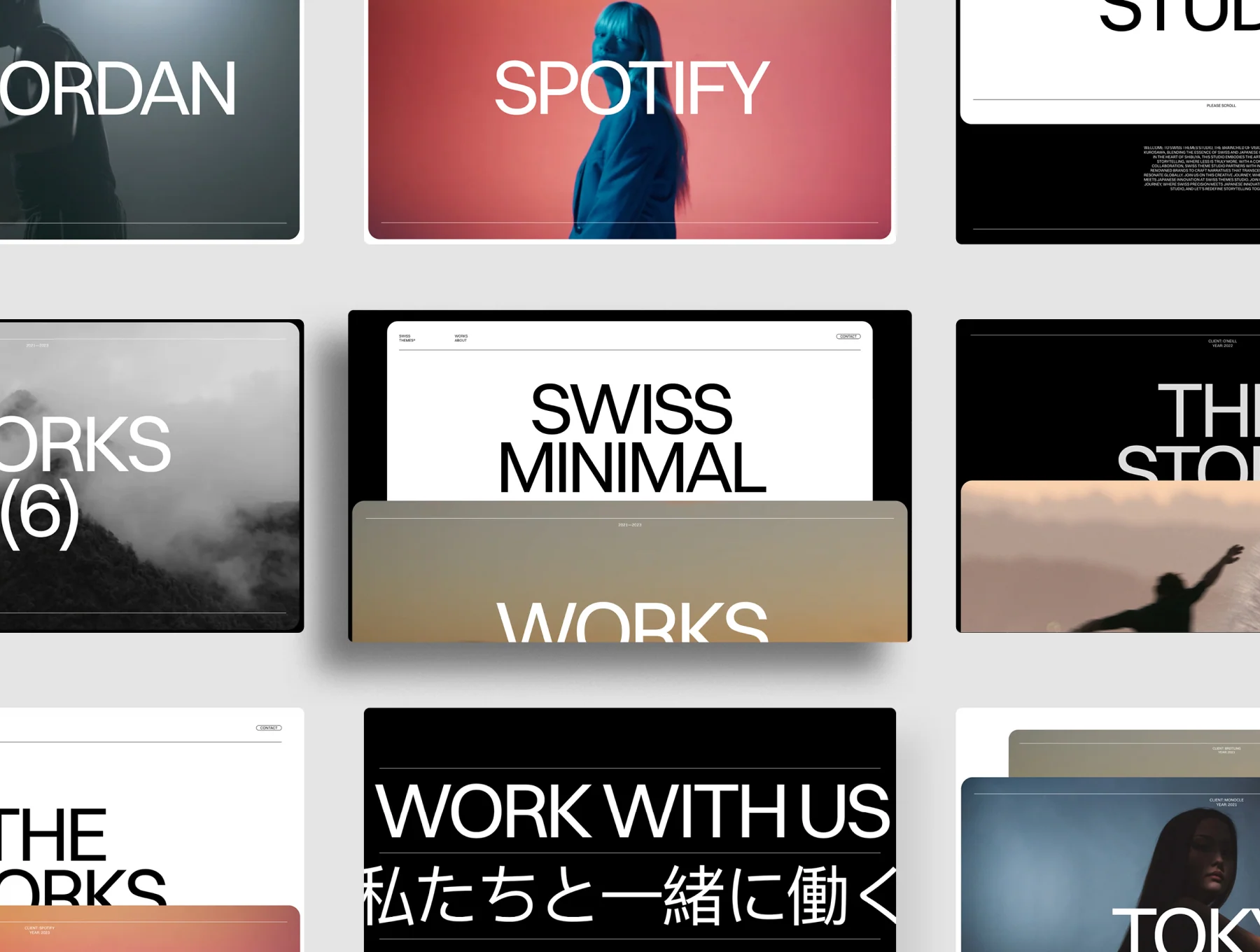 Swiss Minimal – Framer Portfolio Template 4
