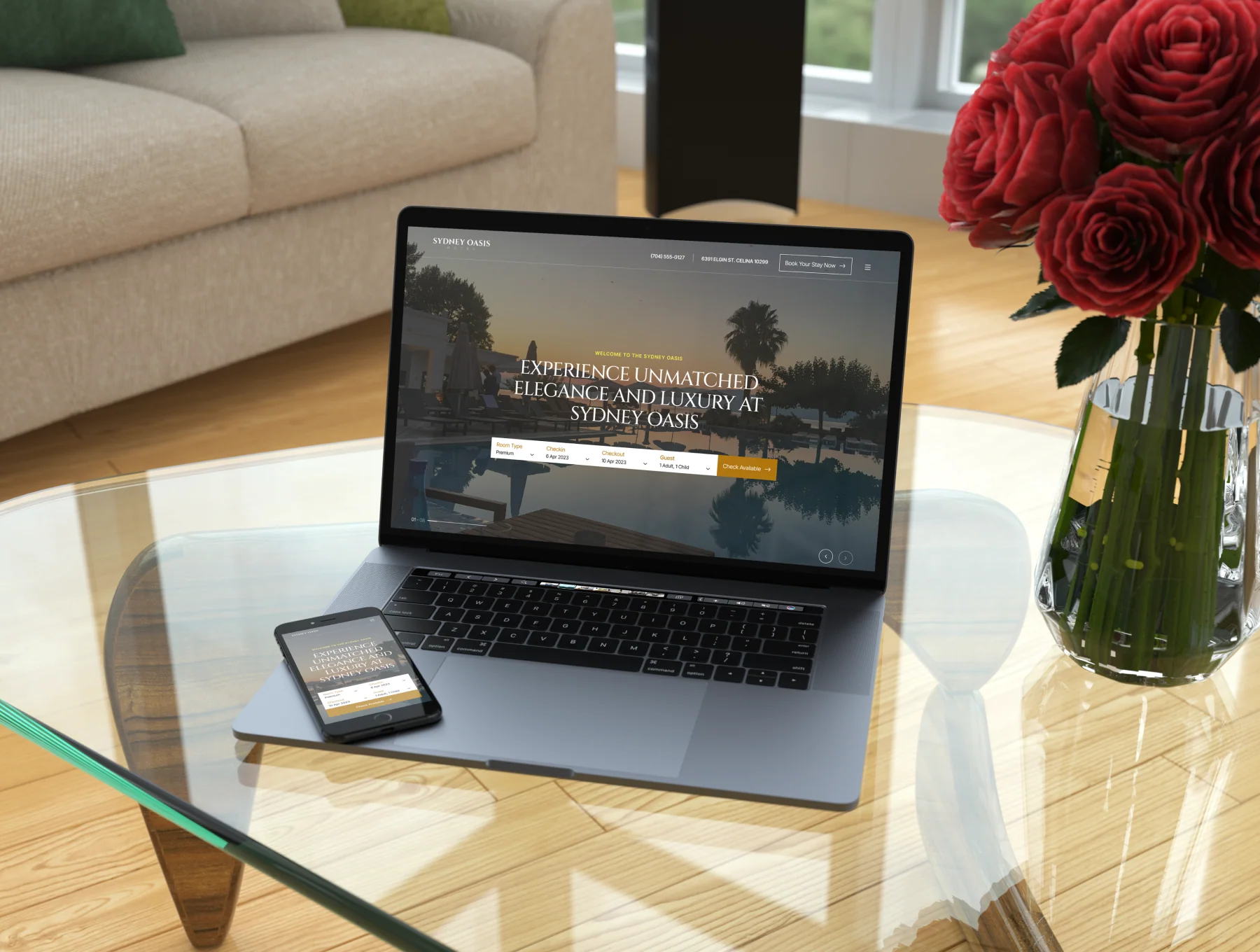 Sydney Oasis Hotel - Websites Template 5