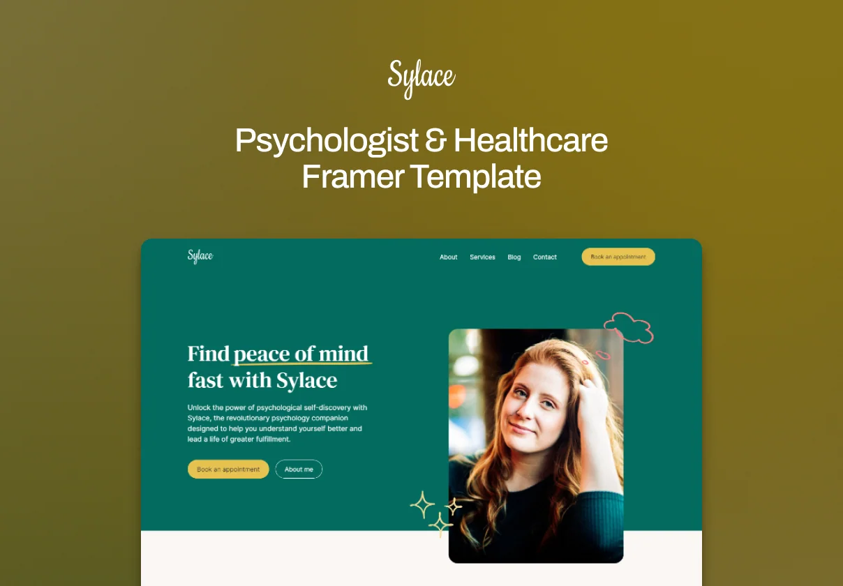 Sylace — Your Calming Companion Website Template