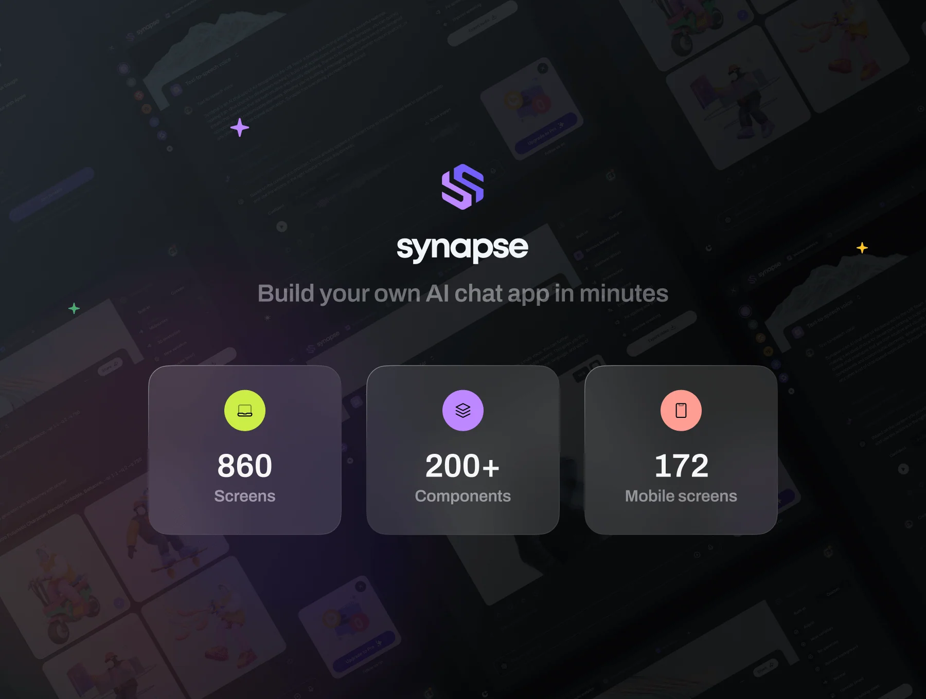 Synapse - AI UI Kit + React 4