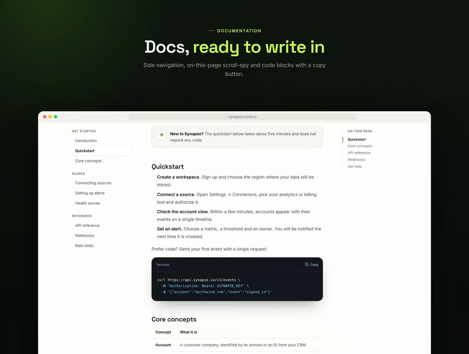 Synapse - SaaS Website Template 5