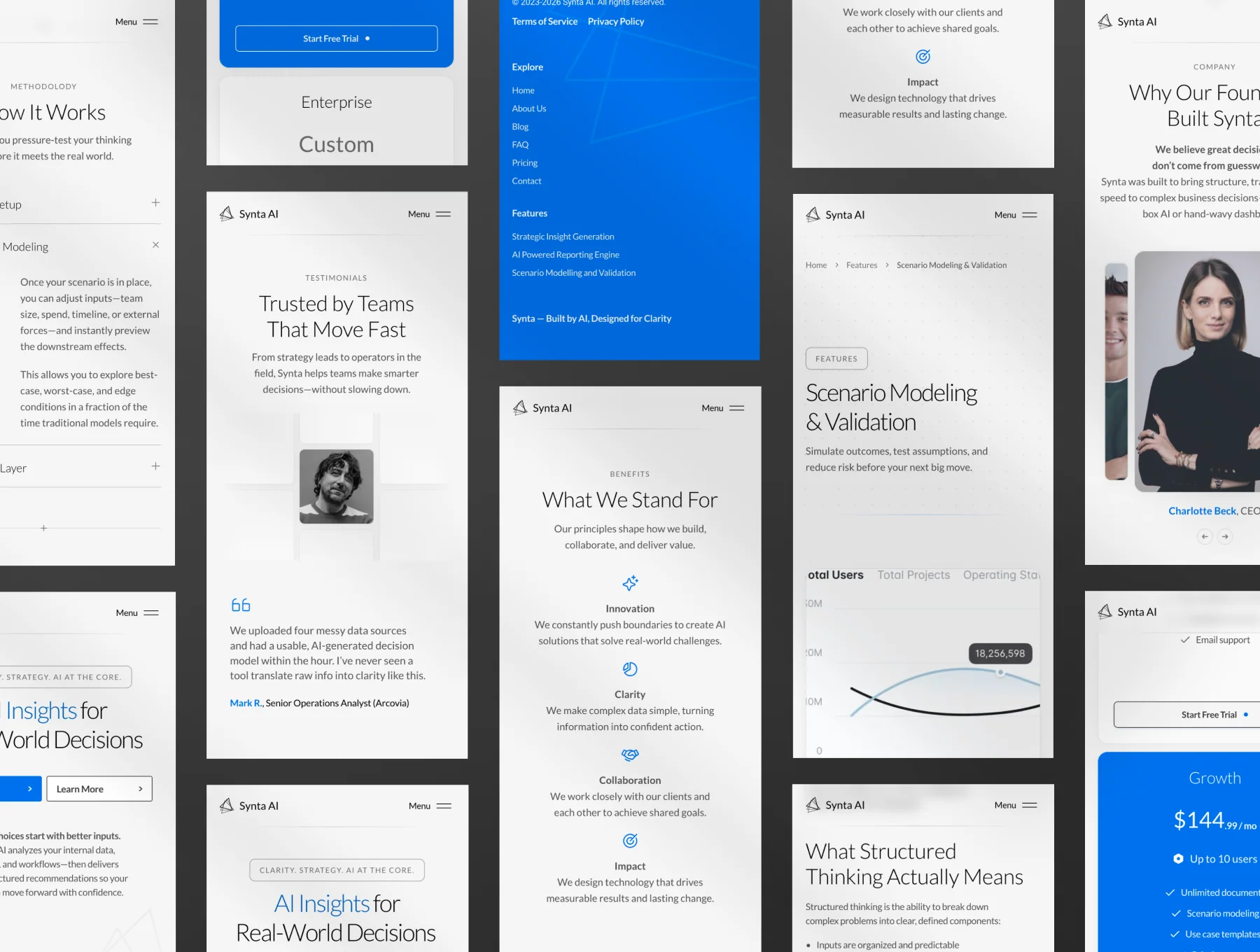 Synta — Framer AI & SaaS Template 4