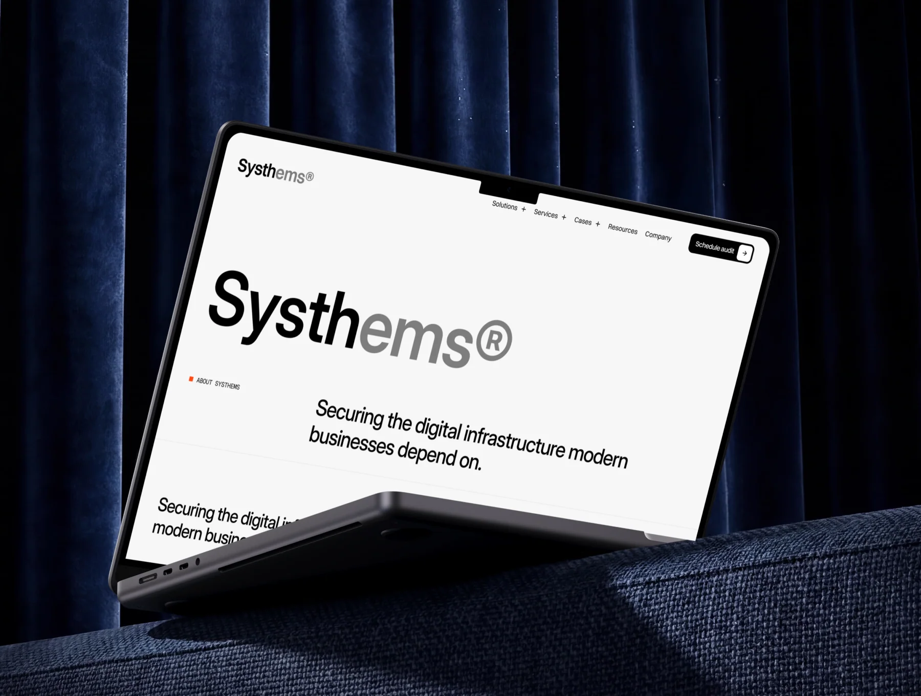 Systhems® Cybersecurity Saas Template 4