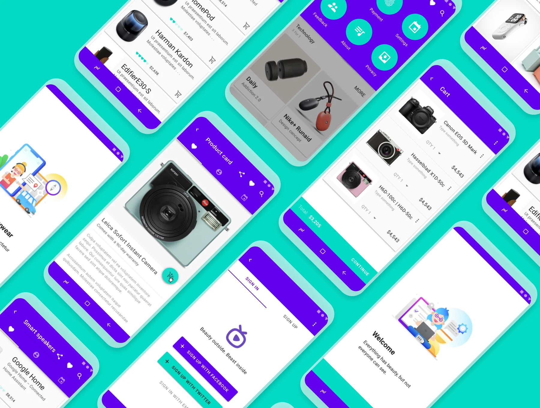 T-shop UI Kits 3