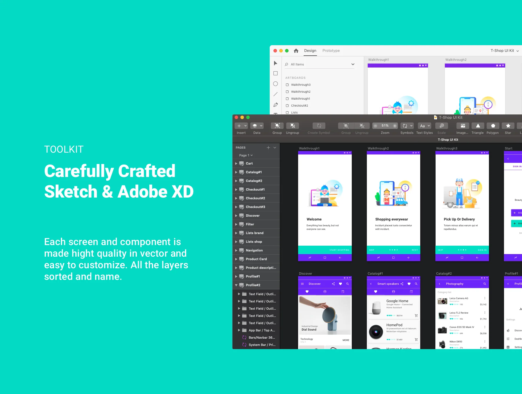 T-shop UI Kits 6