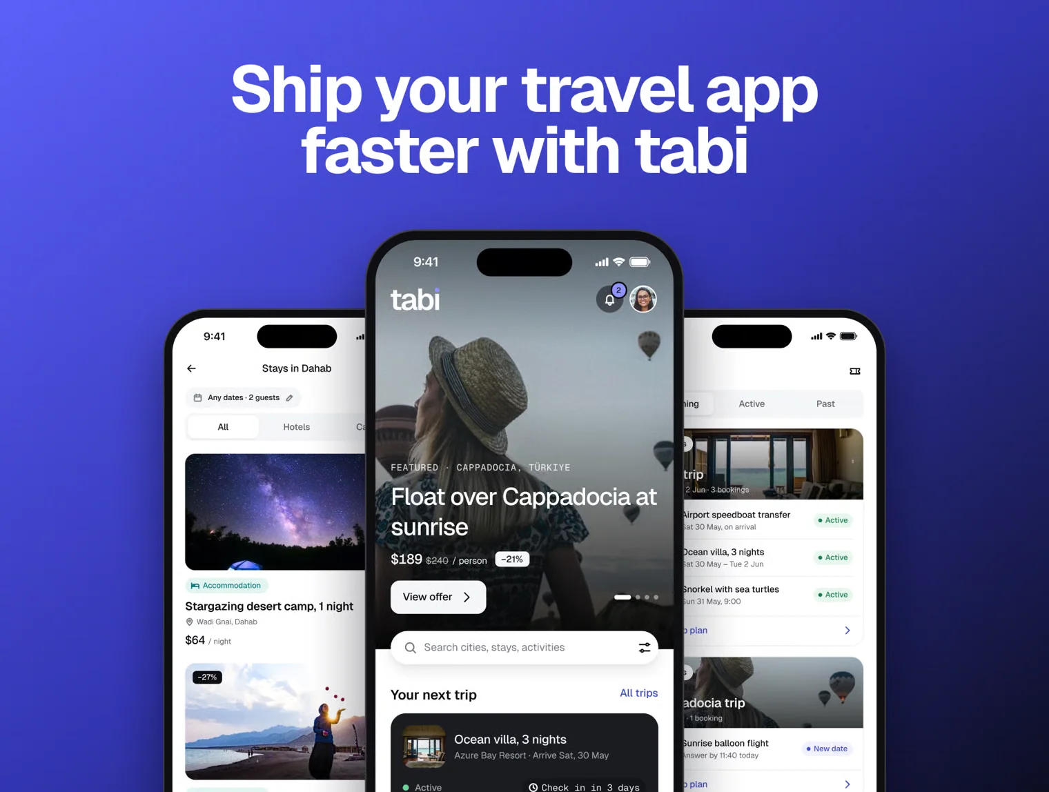 tabi — Travel Booking App UI Kit 8
