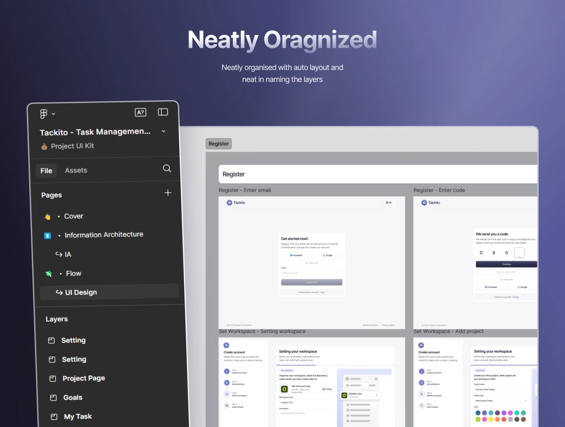 Tackito - Project & Task Management Dashboard UI Kit 4