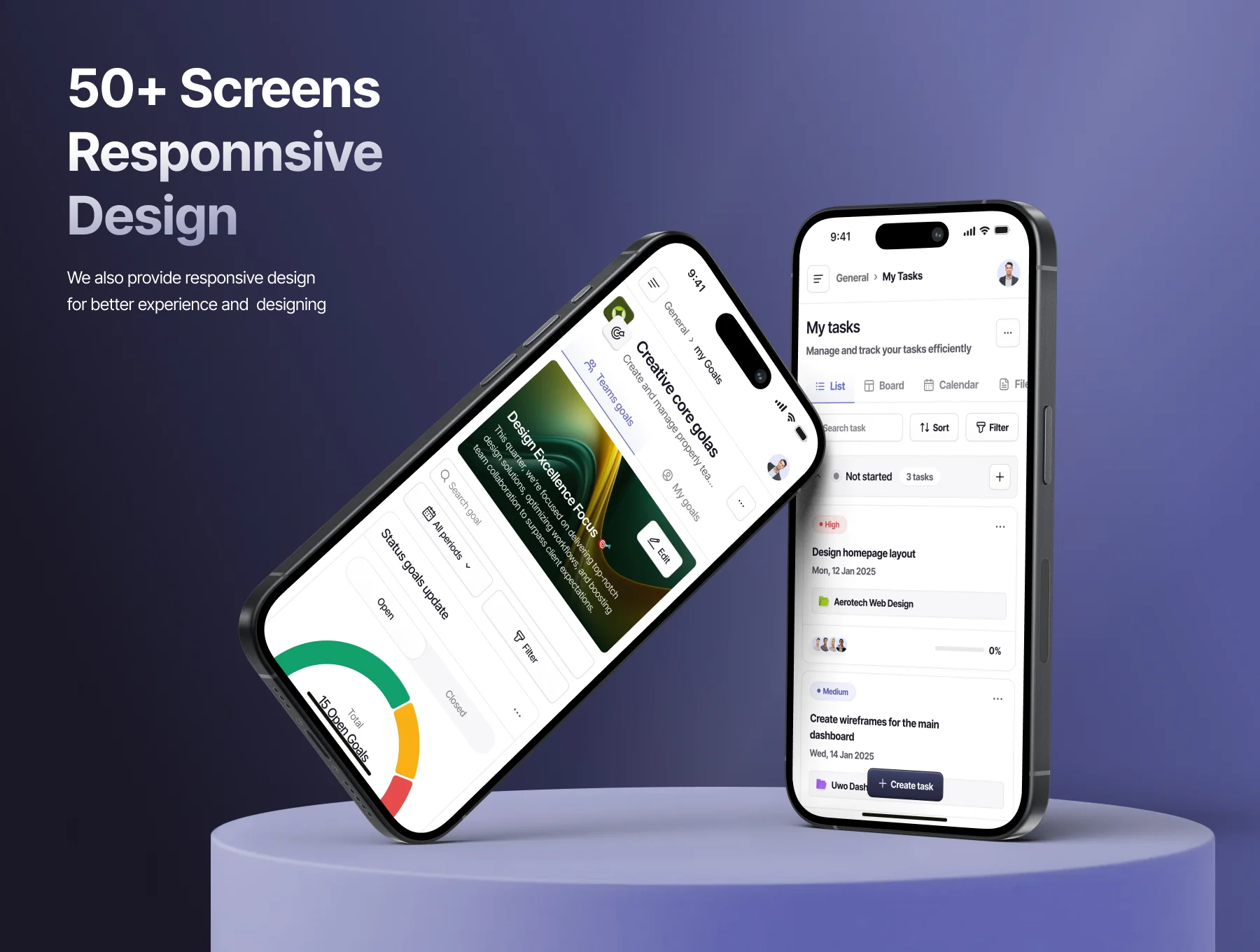 Tackito - Project & Task Management Dashboard UI Kit 6