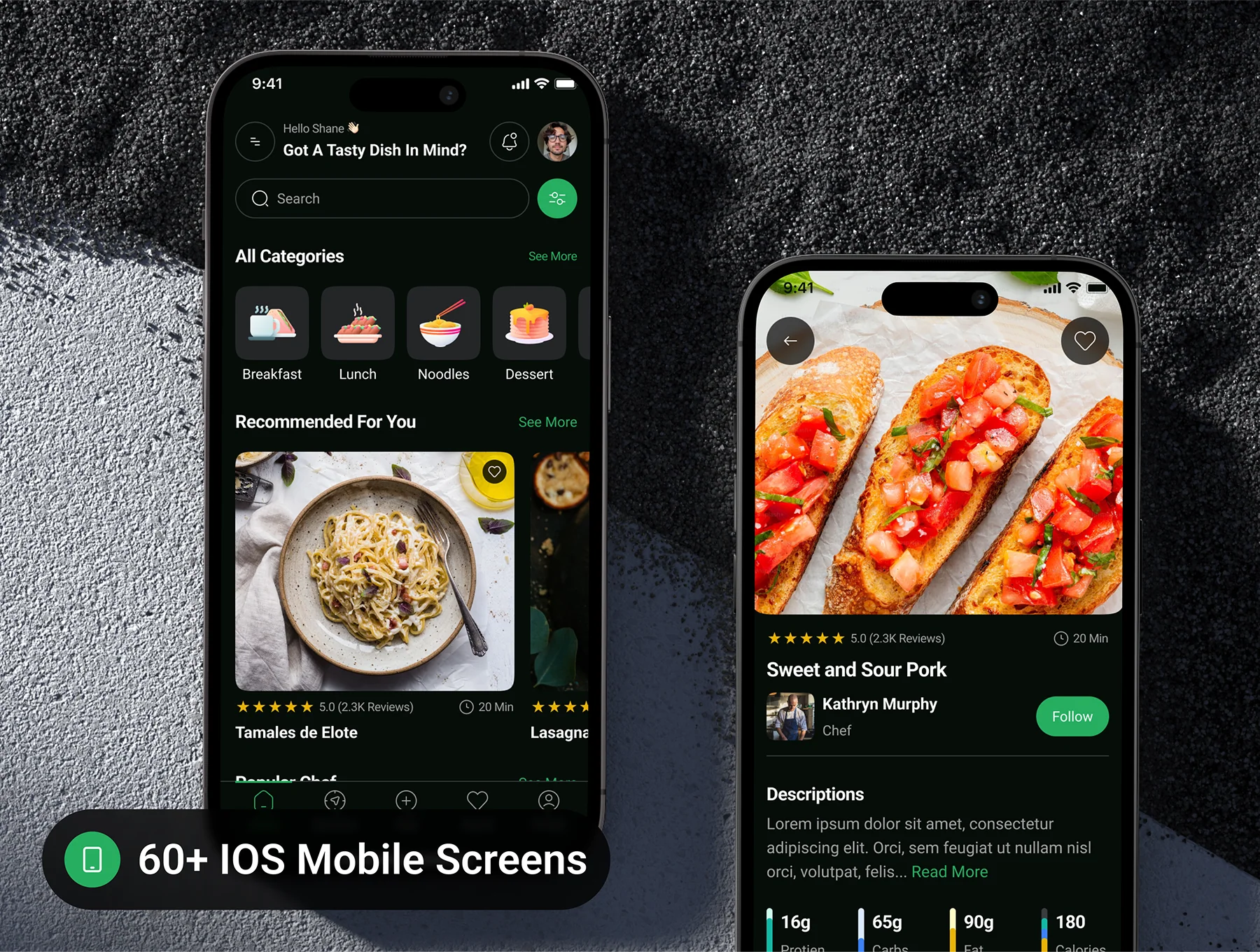 Tafito - Food Recipe App UI Kit 9