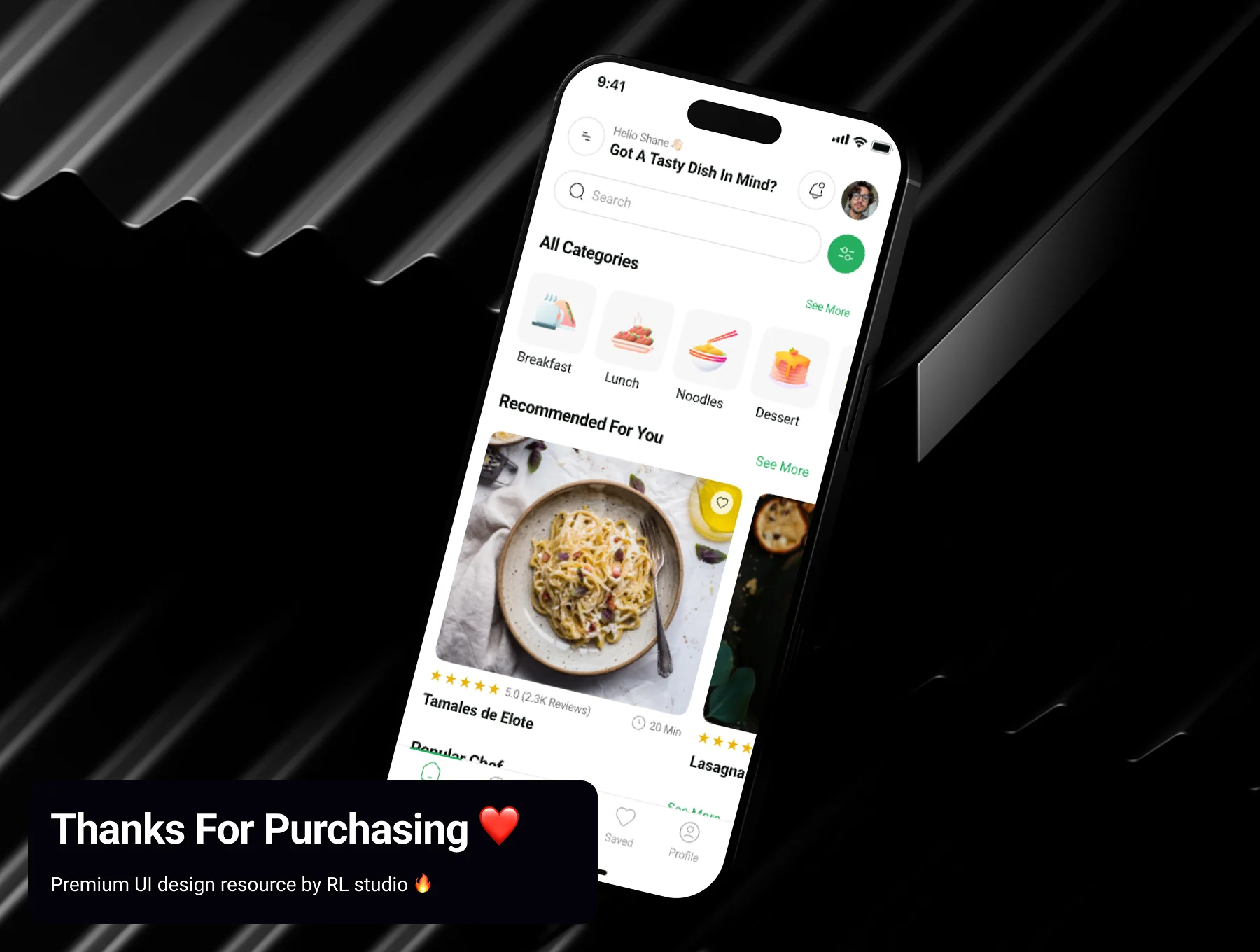 Tafito - Food Recipe App UI Kit 10