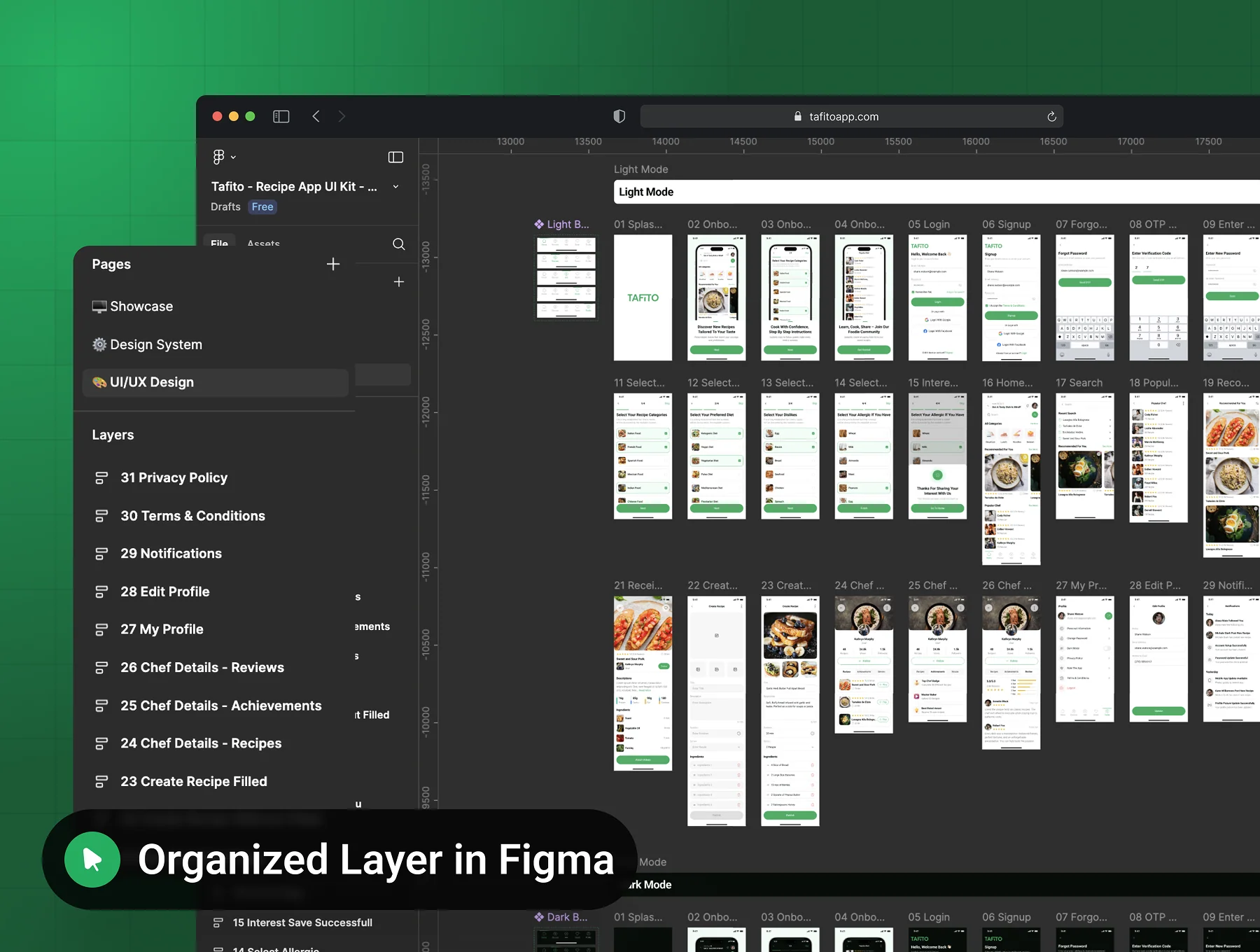 Tafito - Food Recipe App UI Kit 8